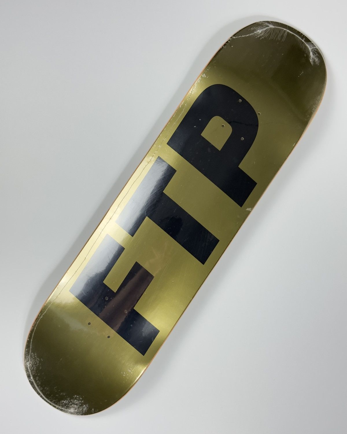 Fuck The Population FTP ‘10 Year Anniversary’ Gold Skateboard Deck ...