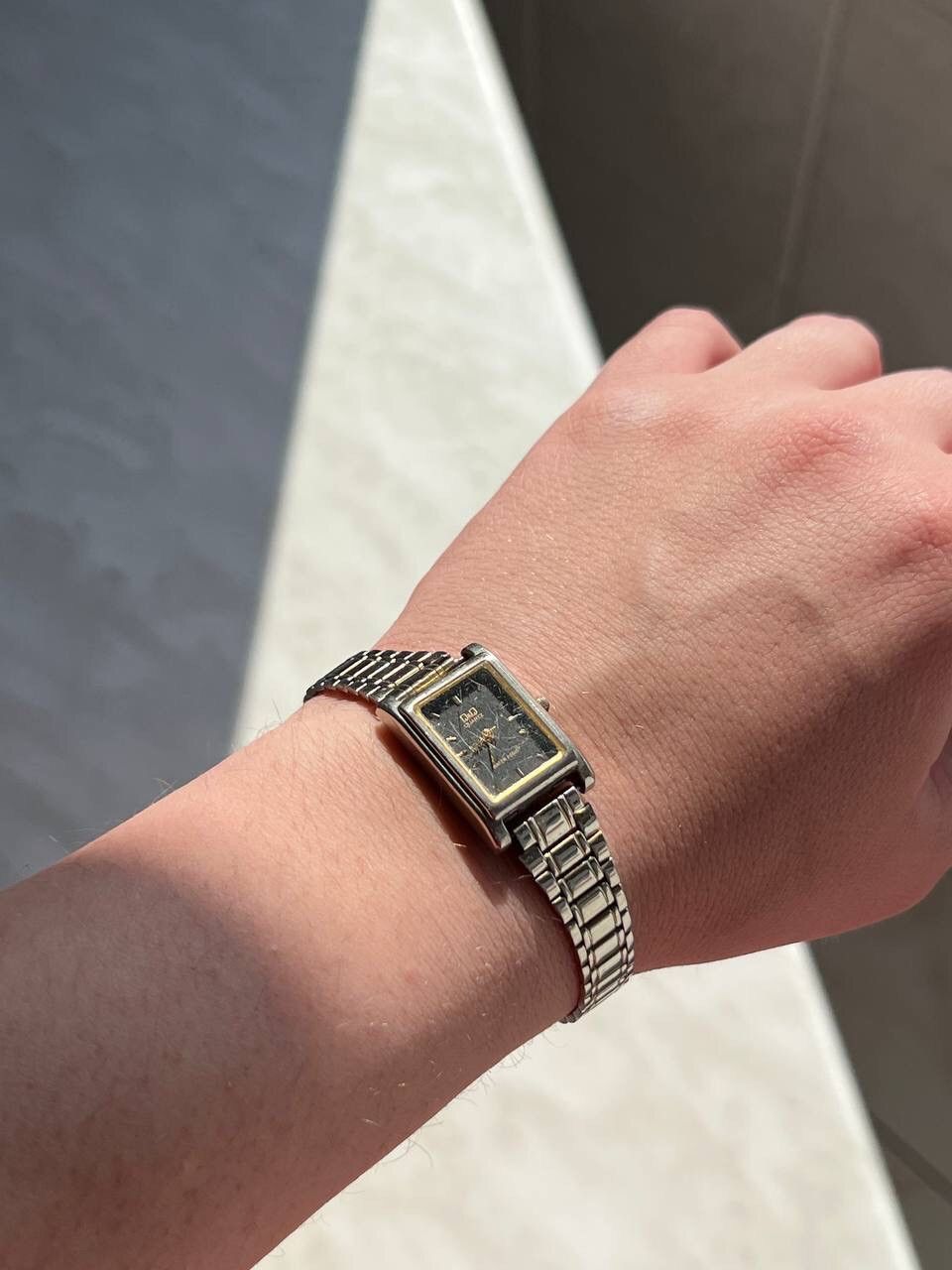 Japanese Brand × Vintage Vintage Japanese style futuristic Watch q&q Tank Size ONE SIZE - 1 Thumbnail
