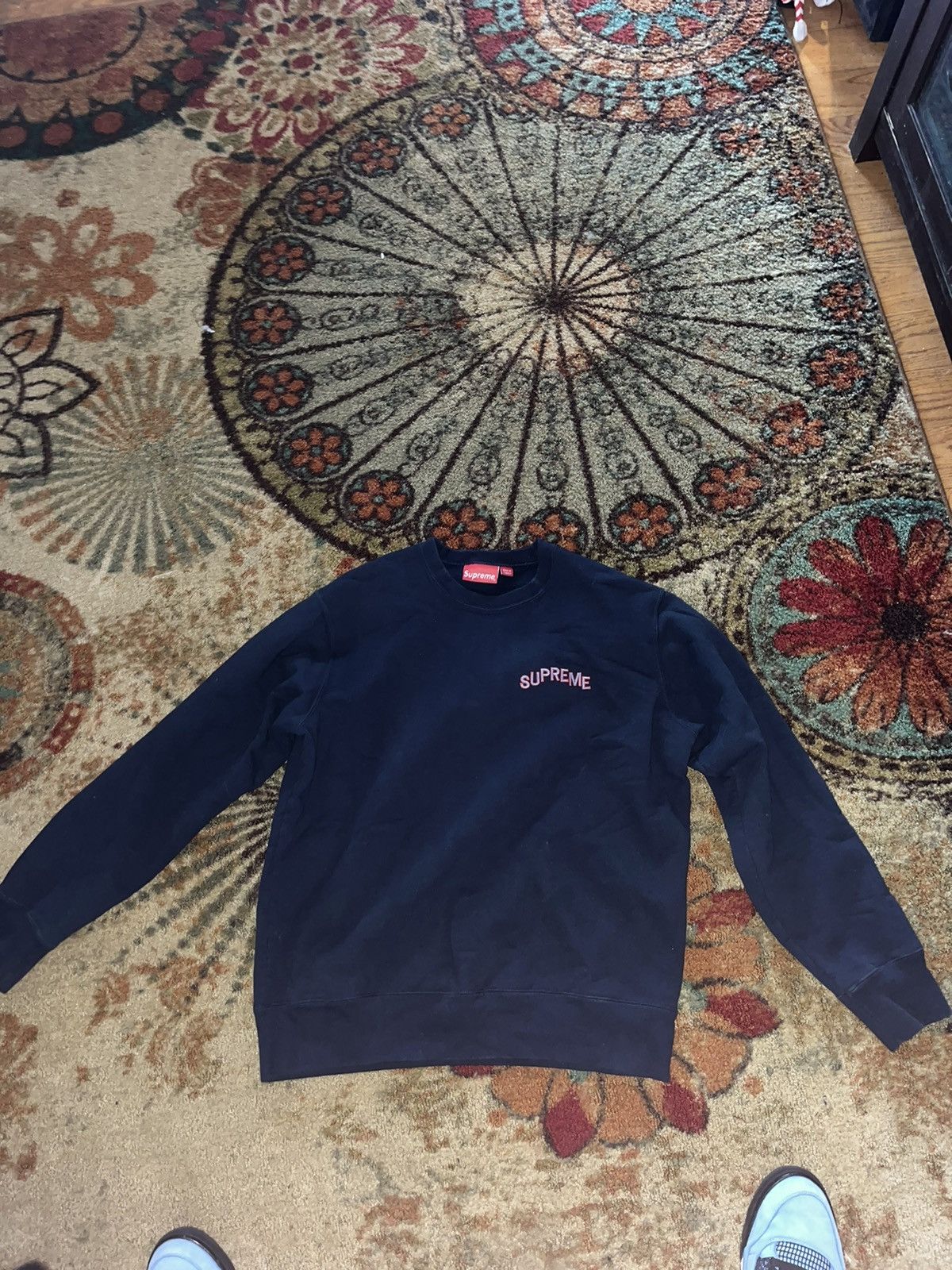 Wavy Supreme Crewneck