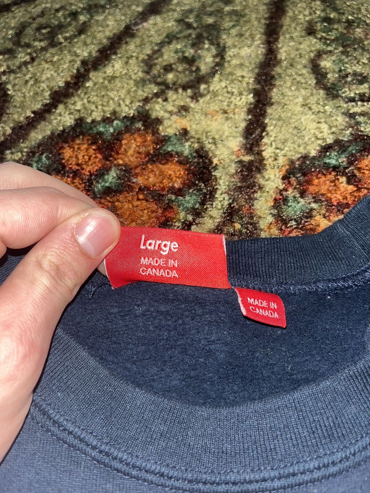 Wavy Supreme Crewneck