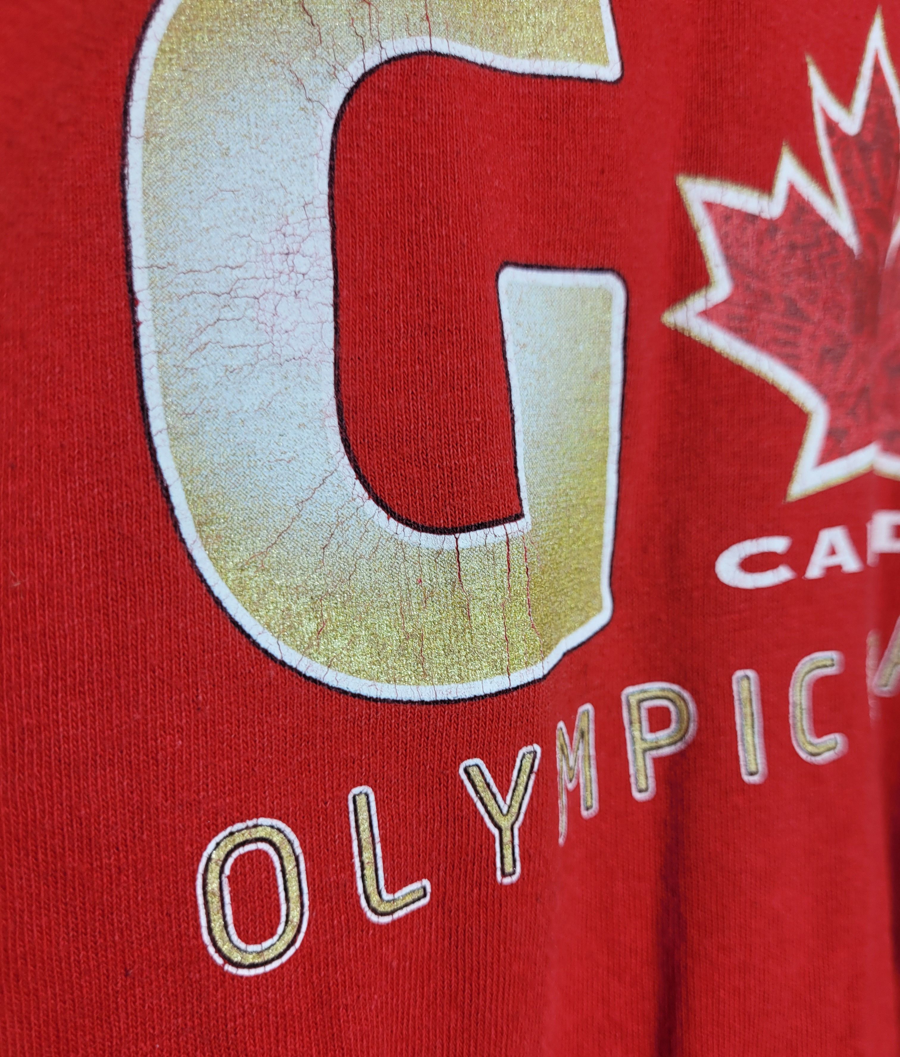 Nike × Vintage Y2K Nike Canada 2010 Vancouver Olympics Tee T-shirt Size US L / EU 52-54 / 3 - 5 Thumbnail