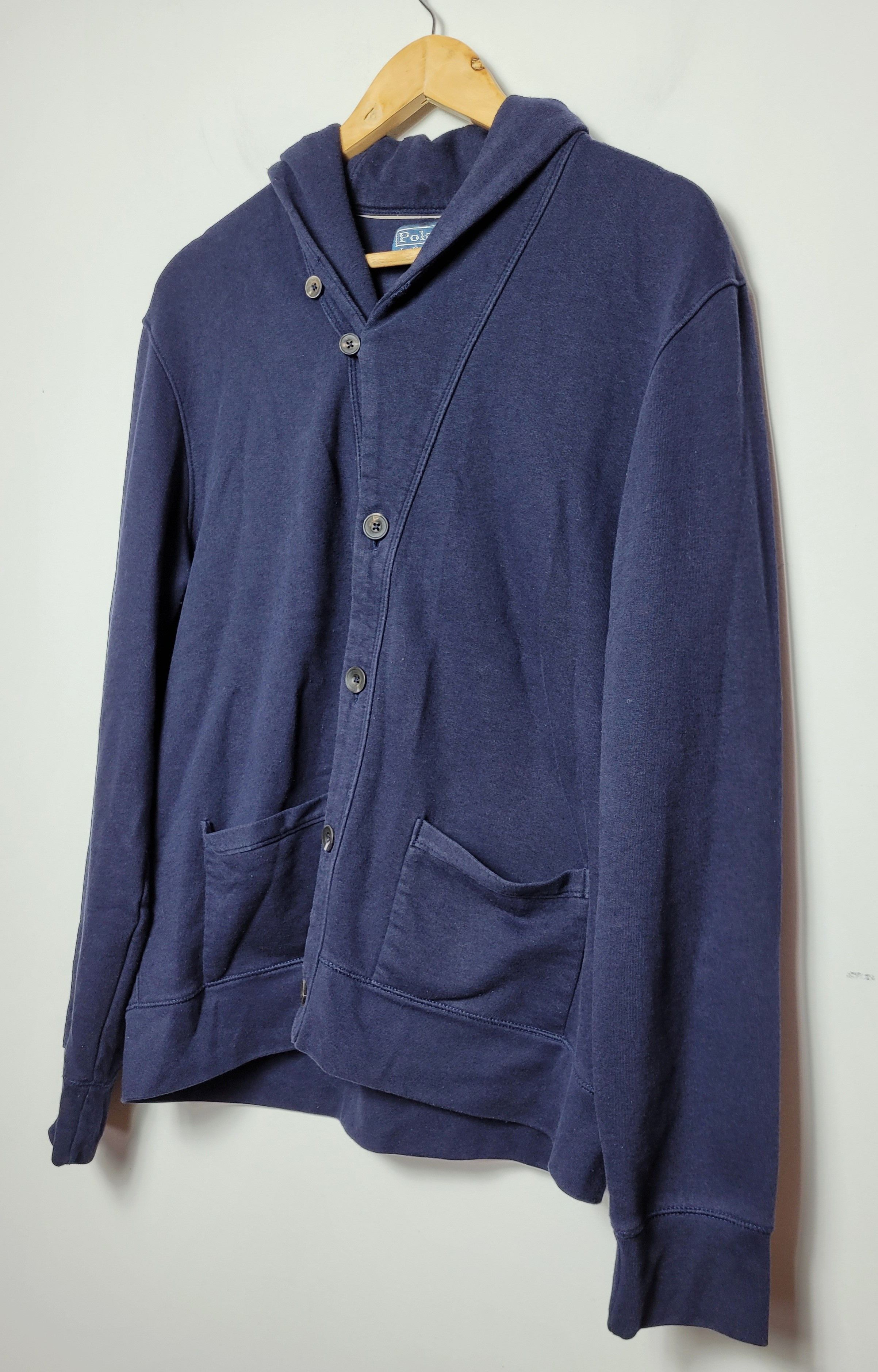 Polo Ralph Lauren × Ralph Lauren × Vintage Polo Ralph Lauren vintage cotton button cardigan Size US L / EU 52-54 / 3 - 2 Thumbnail