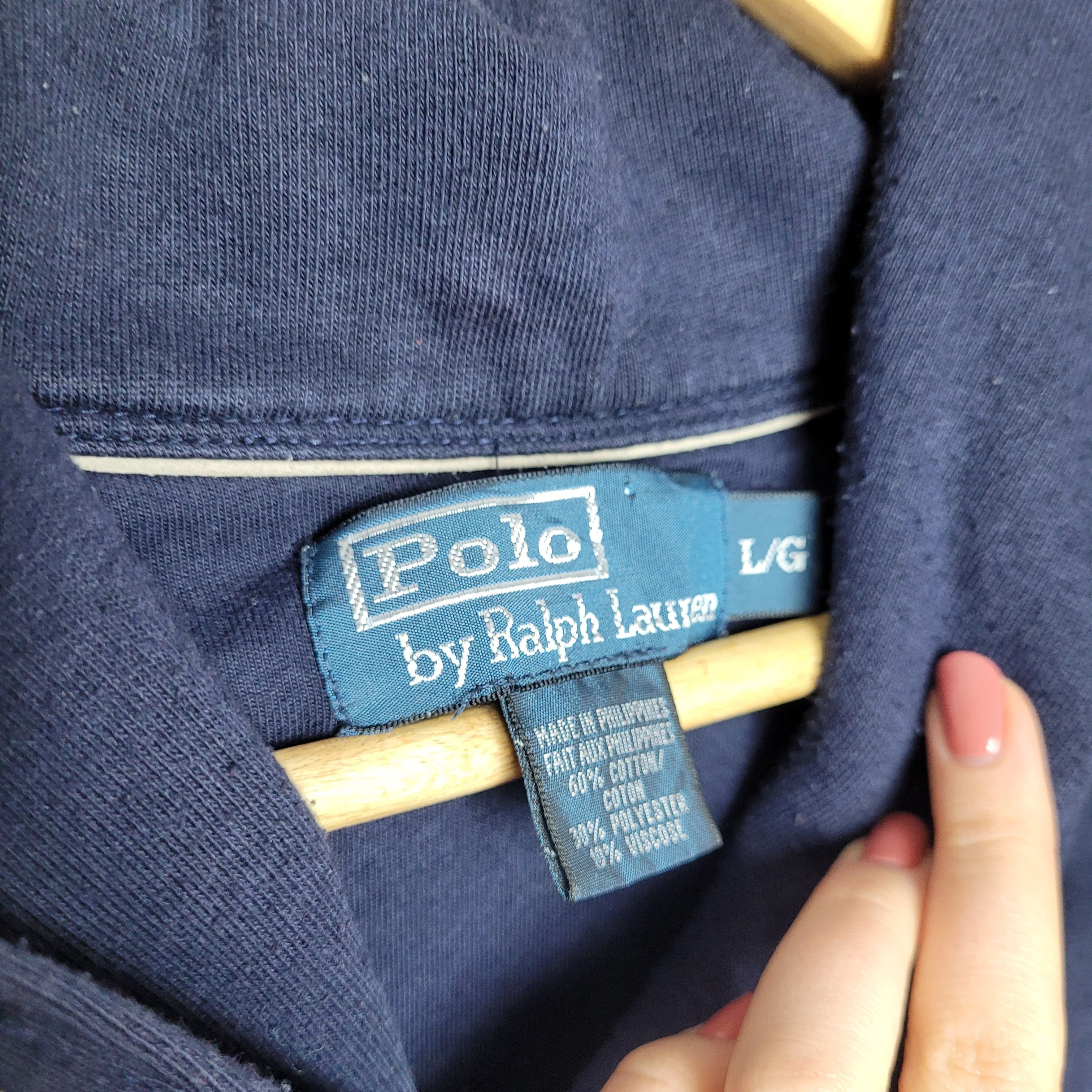 Polo Ralph Lauren × Ralph Lauren × Vintage Polo Ralph Lauren vintage cotton button cardigan Size US L / EU 52-54 / 3 - 4 Thumbnail