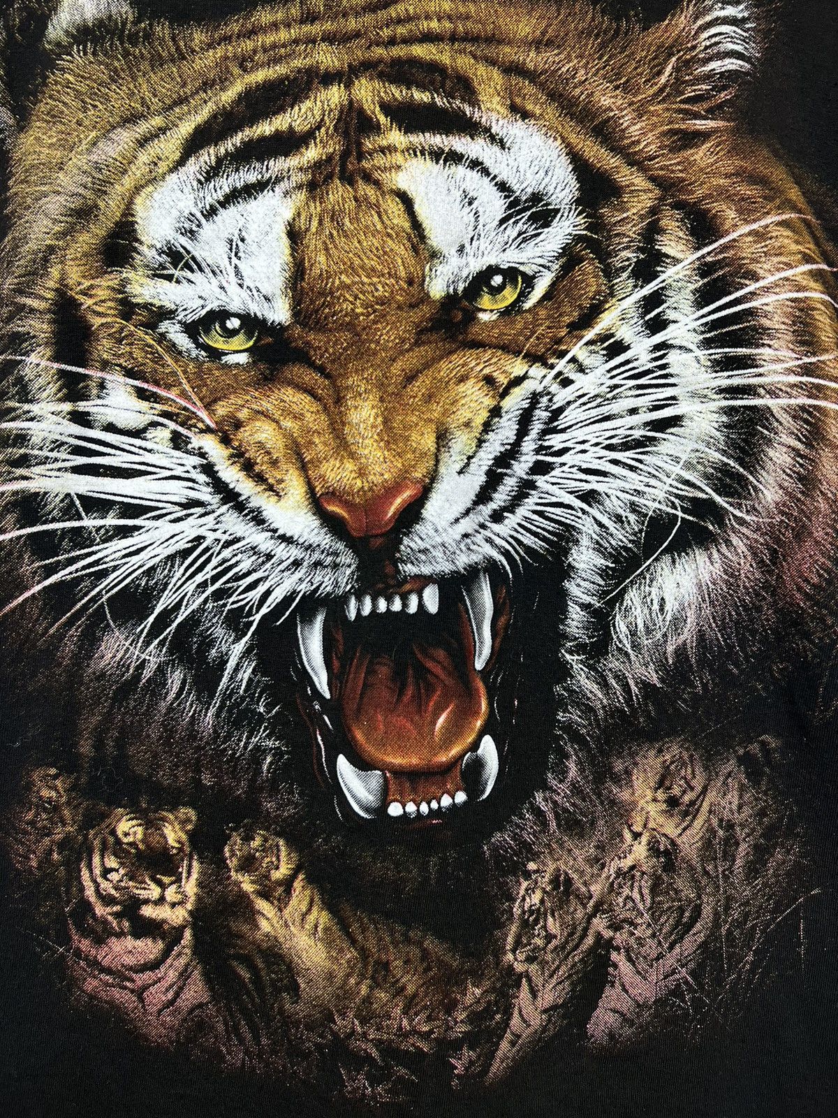 Vintage Vintage Tiger Animal T-shirt Size US M / EU 48-50 / 2 - 2 Thumbnail