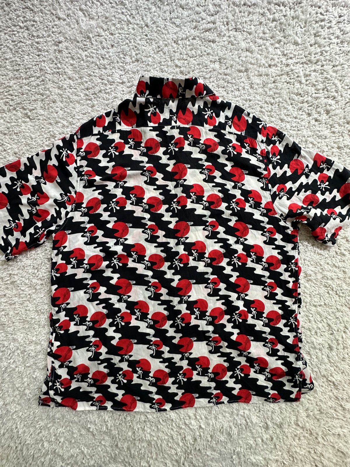 Tres Bien Short sleeve button up | Grailed