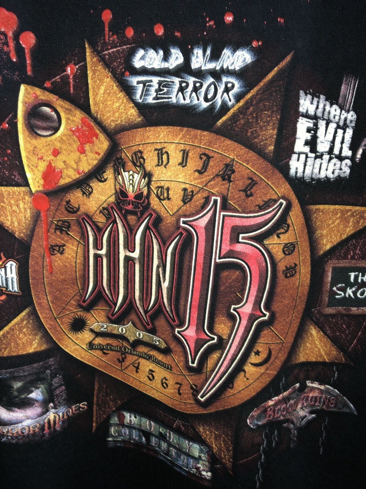 Vintage 🔥Rare Vintage Halloween Horror Nights 15 Terra Queen tee🔥 Size US M / EU 48-50 / 2 - 10 Thumbnail