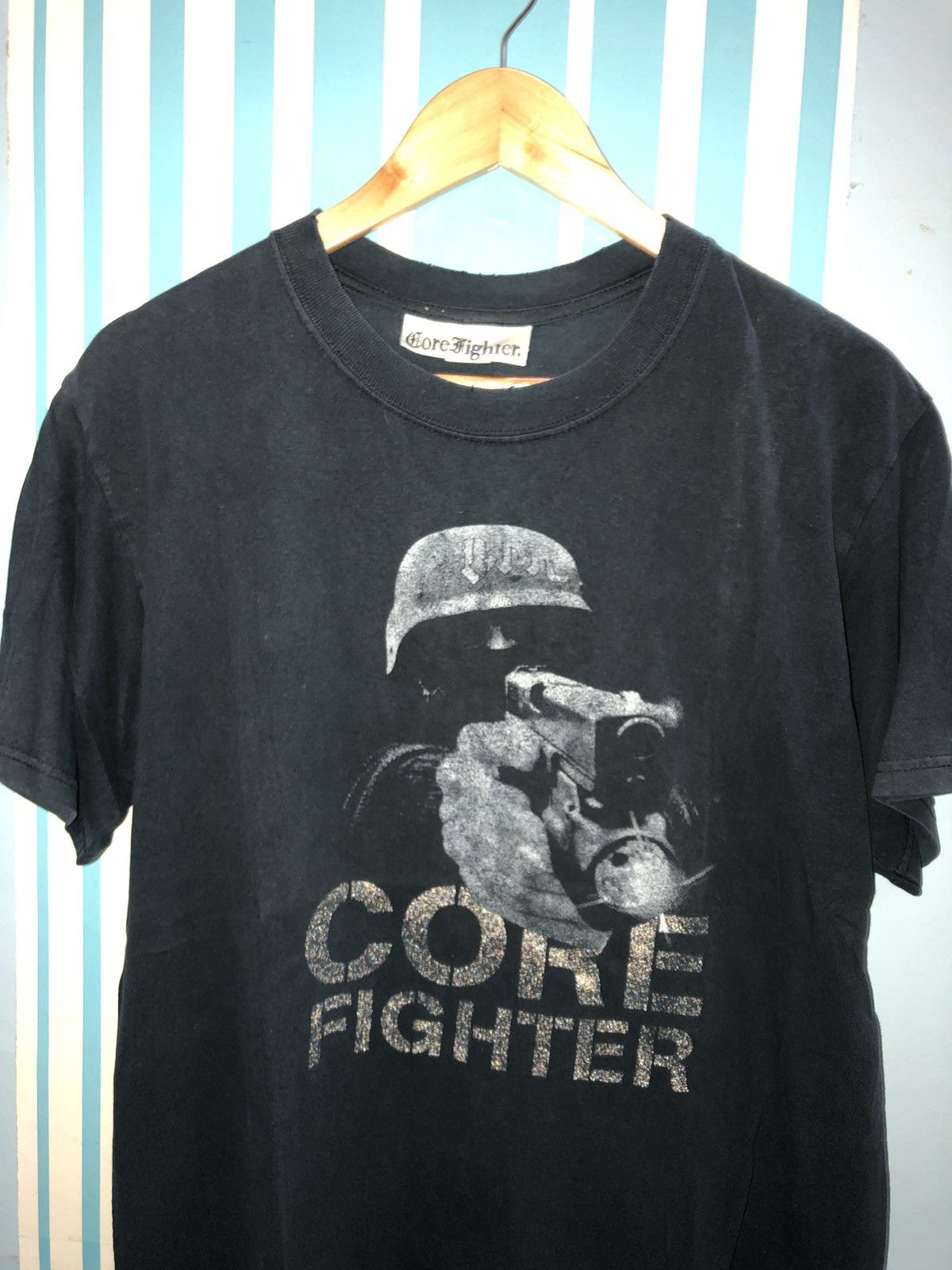 Vintage 🔥Vintage Core Fighter Tee🔥 Size US M / EU 48-50 / 2 - 2 Thumbnail