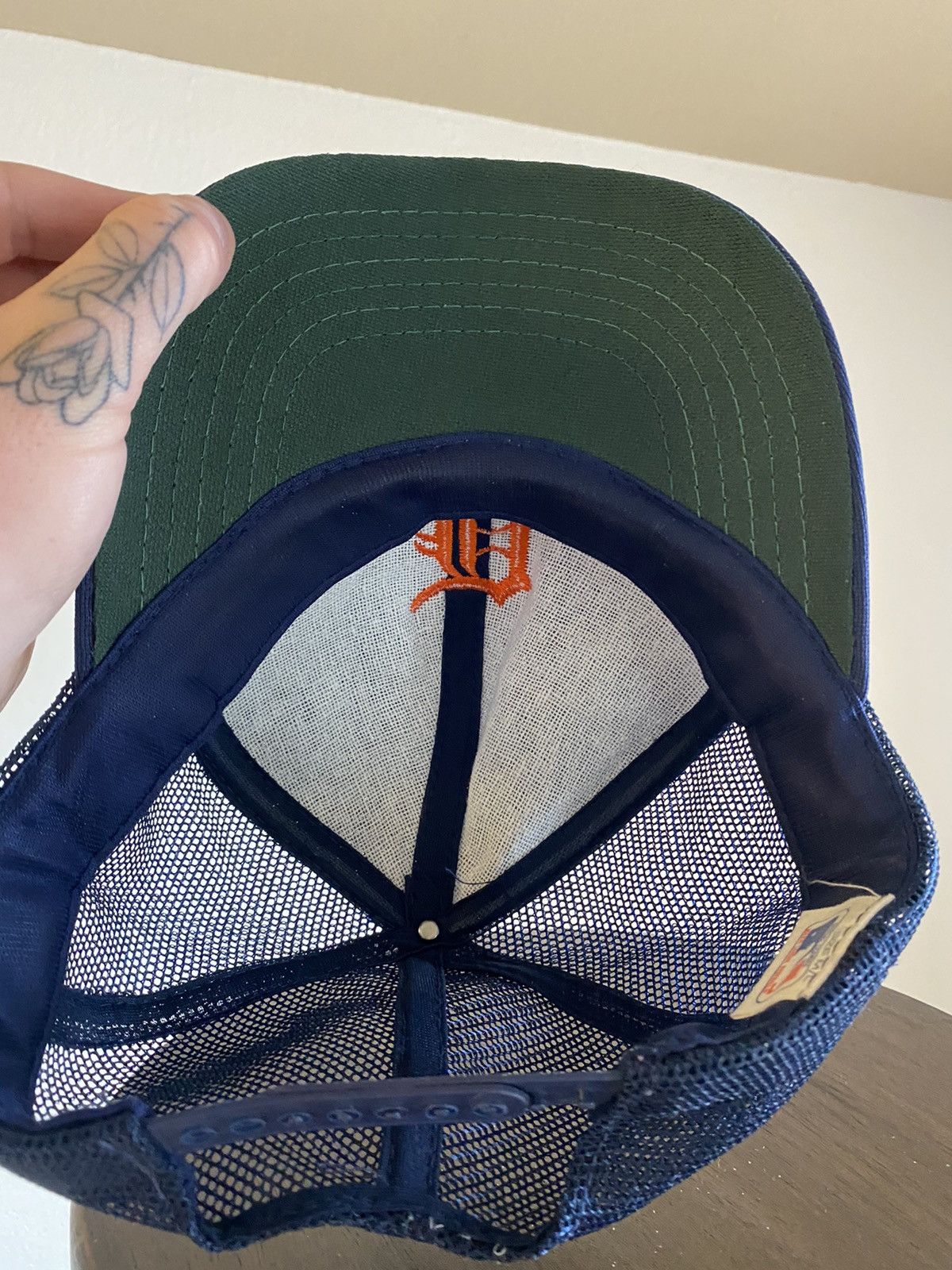 MLB Vintage Detroit Tigers MLB trucker hat Size ONE SIZE - 5 Thumbnail