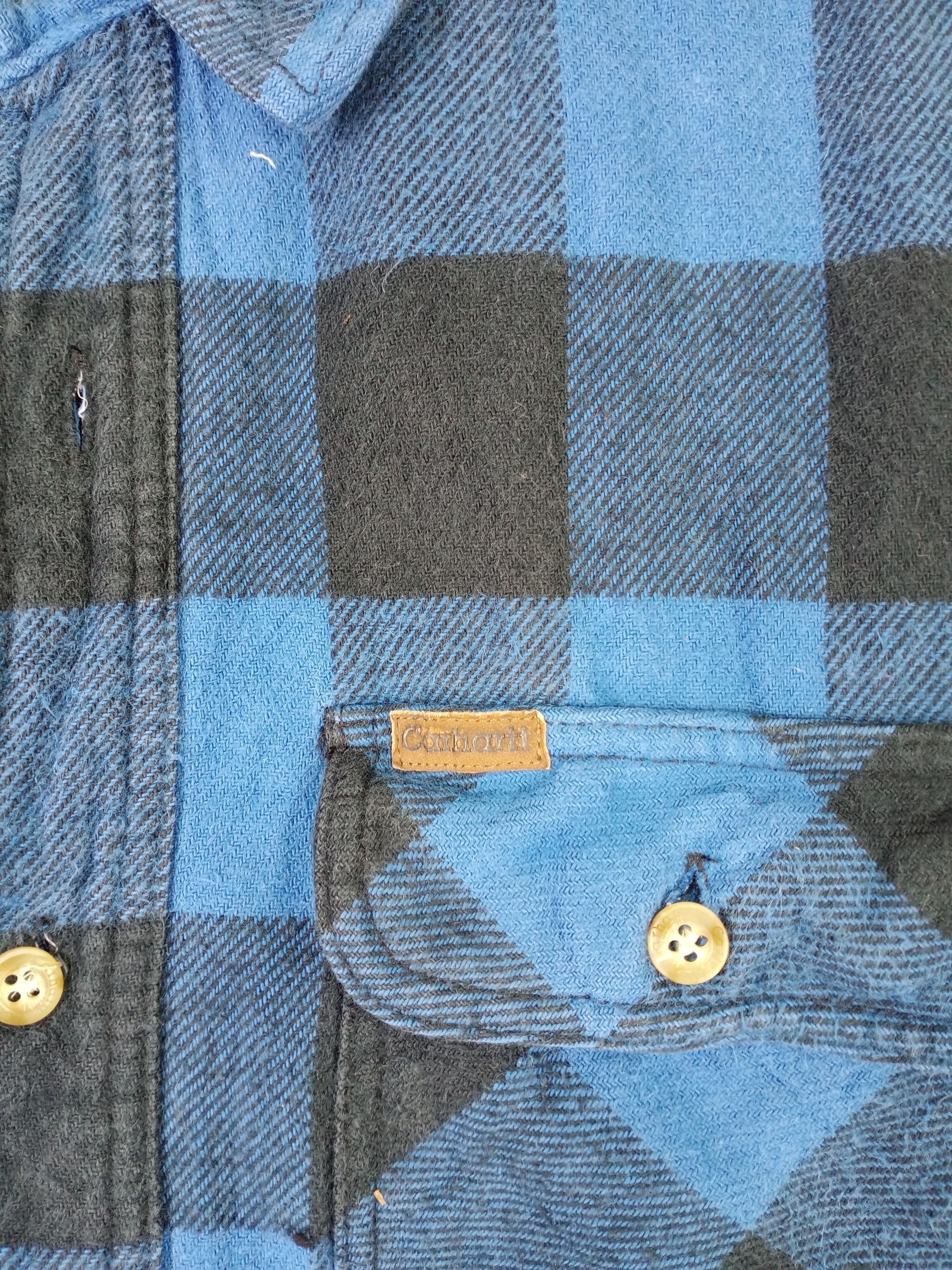 Carhartt × Vintage Vintage Carhartt Checked Button Up Size US M / EU 48-50 / 2 - 4 Thumbnail