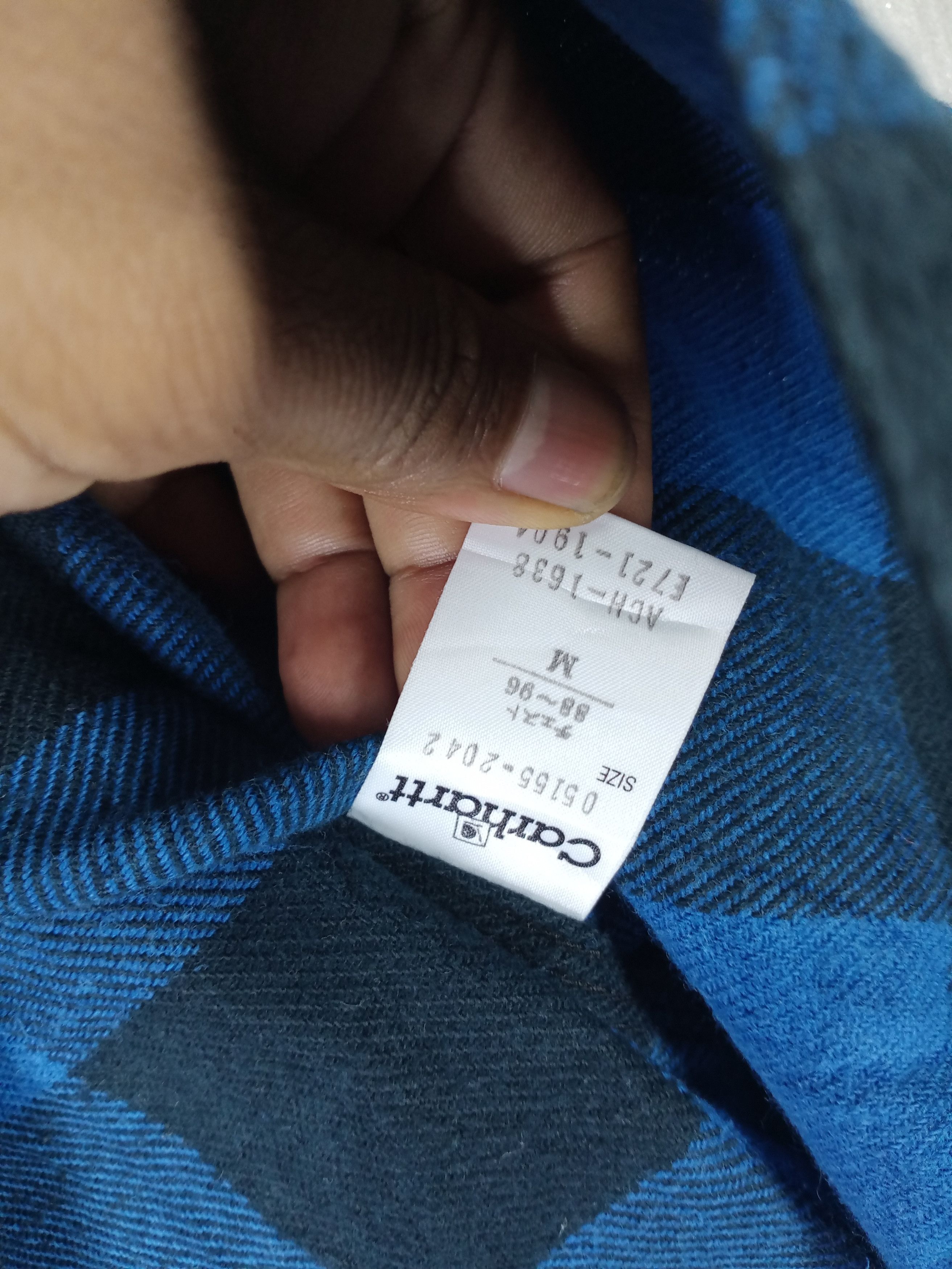 Carhartt × Vintage Vintage Carhartt Checked Button Up Size US M / EU 48-50 / 2 - 9 Thumbnail