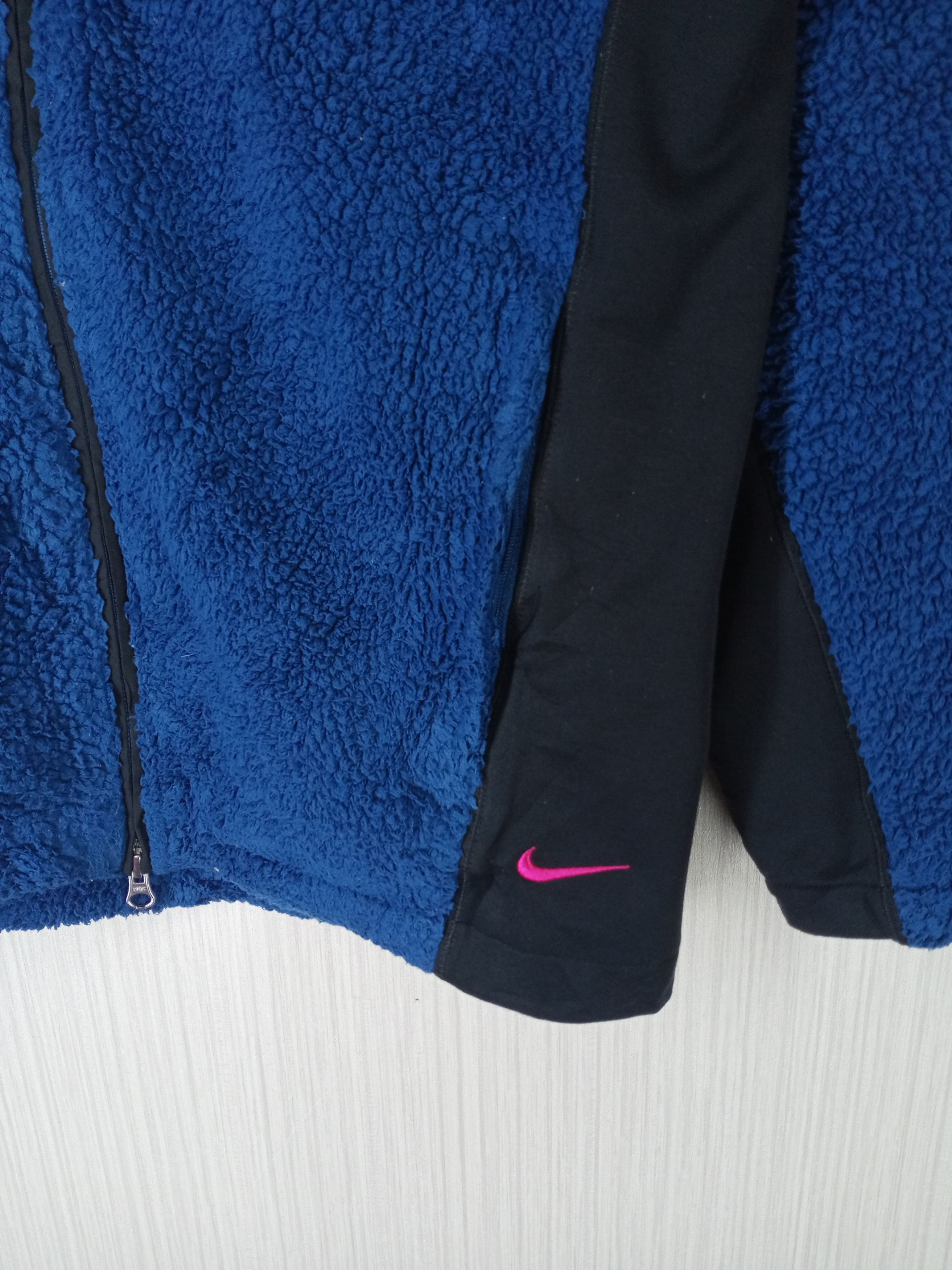Nike × Vintage Vintage Nike Golf Sherpa Fleece Jacket Size US M / EU 48-50 / 2 - 3 Thumbnail