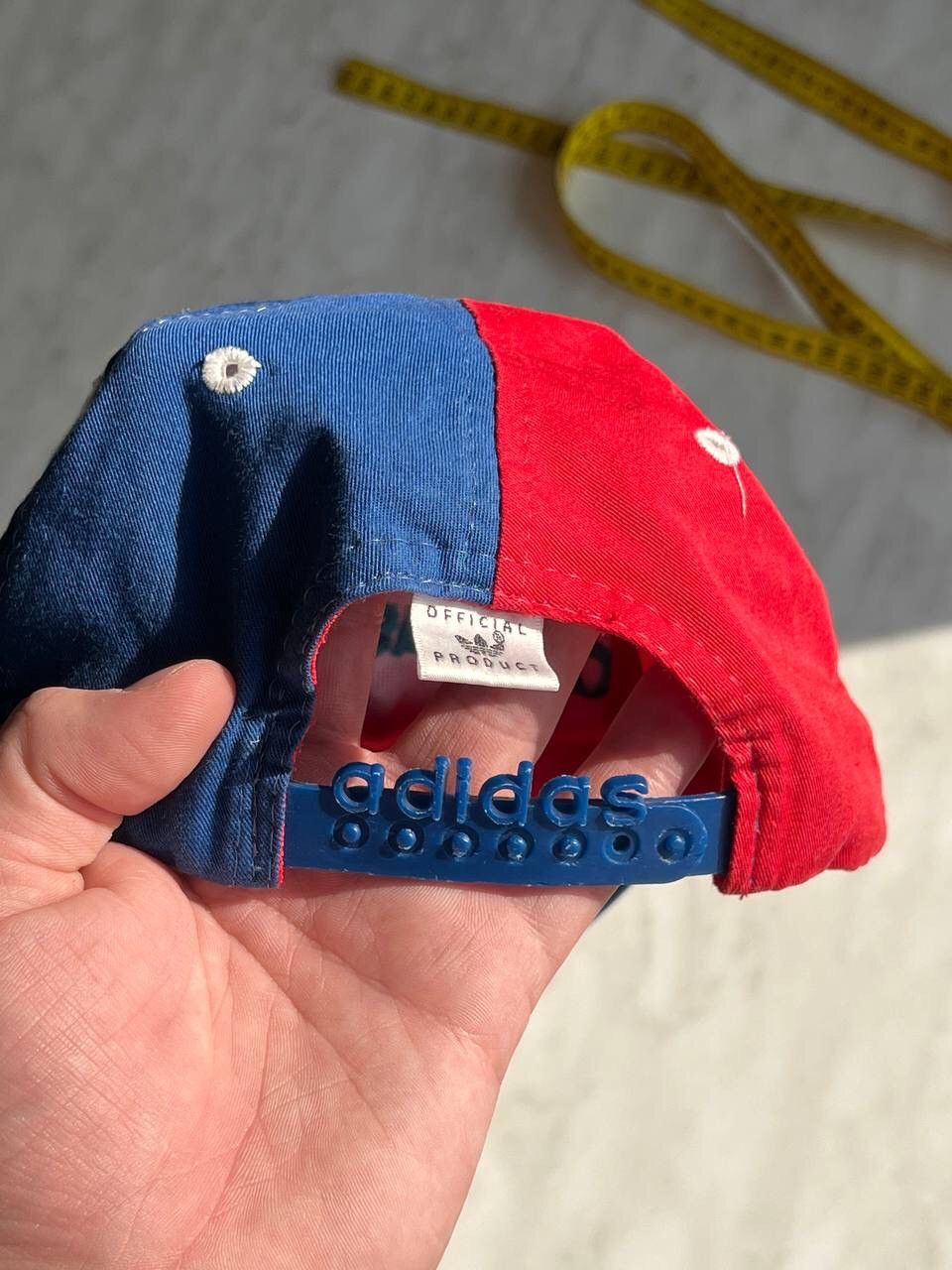 Adidas × Vintage Adidas FC Bayern Munchen 90s Vintage Snapback Cap Size ONE SIZE - 5 Thumbnail
