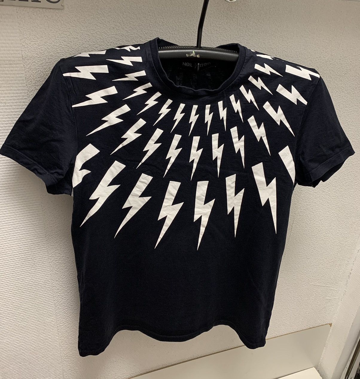 Neil Barrett Neil Barrett fullprint black t-shirt Xl sz Size US XL / EU 56 / 4 - 1 Thumbnail