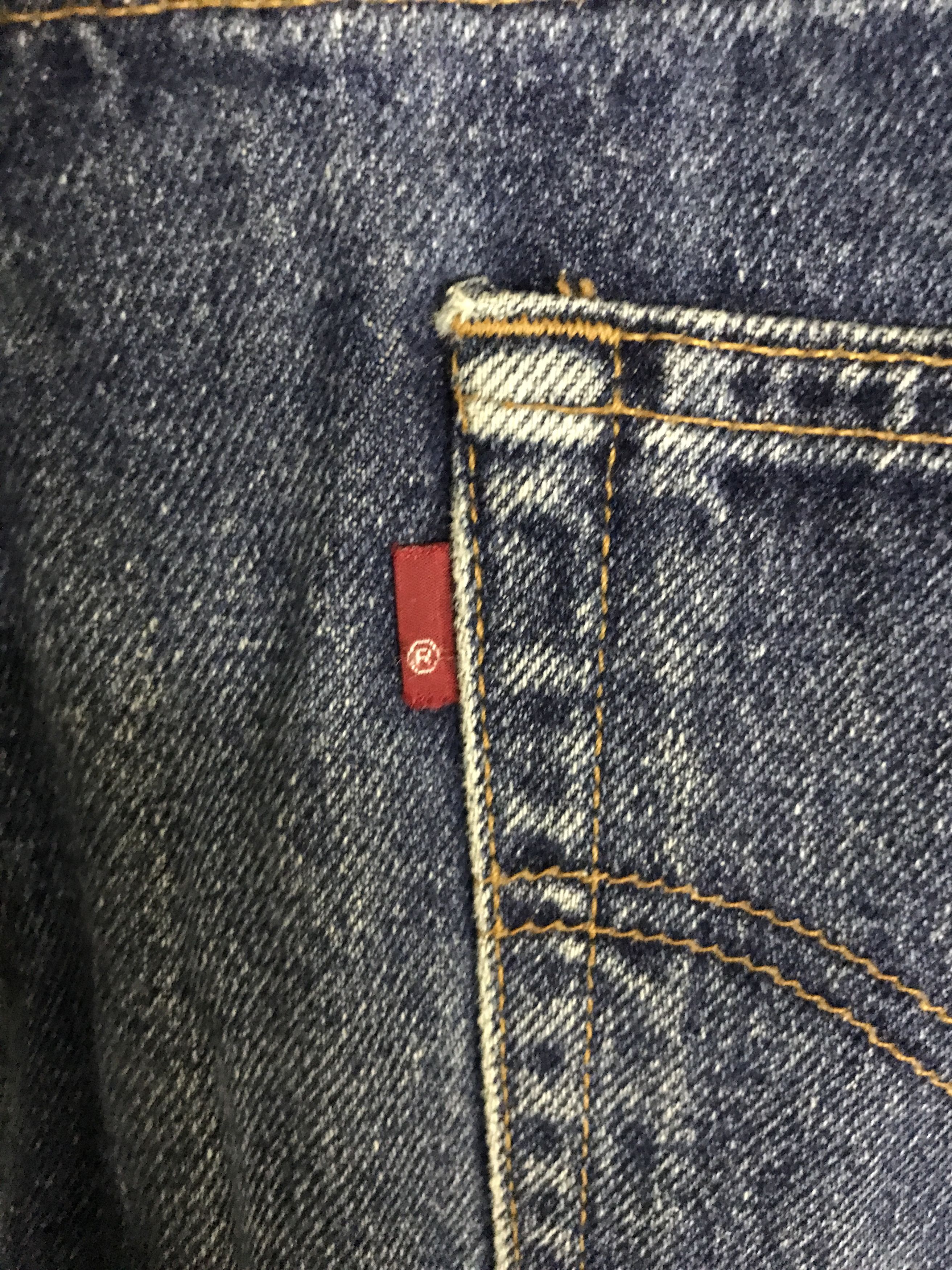Japanese Brand VLEV109 Vintage Levis X abx Reconstruct Bootcut Jeans Size US 31 - 14 Thumbnail
