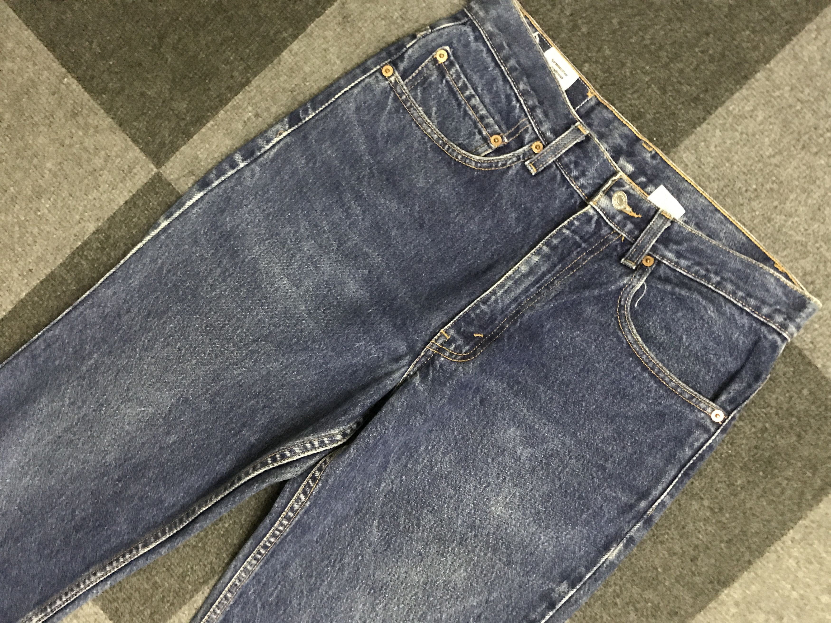 Japanese Brand VLEV109 Vintage Levis X abx Reconstruct Bootcut Jeans Size US 31 - 2 Thumbnail