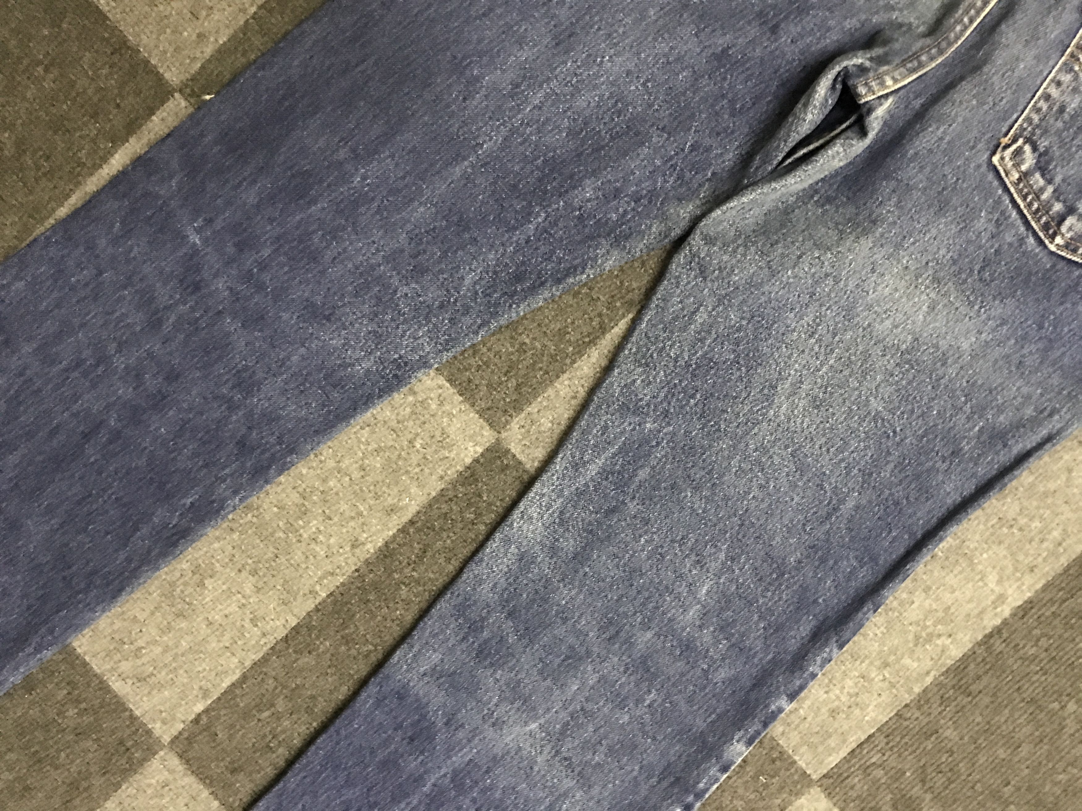 Japanese Brand VLEV109 Vintage Levis X abx Reconstruct Bootcut Jeans Size US 31 - 11 Thumbnail