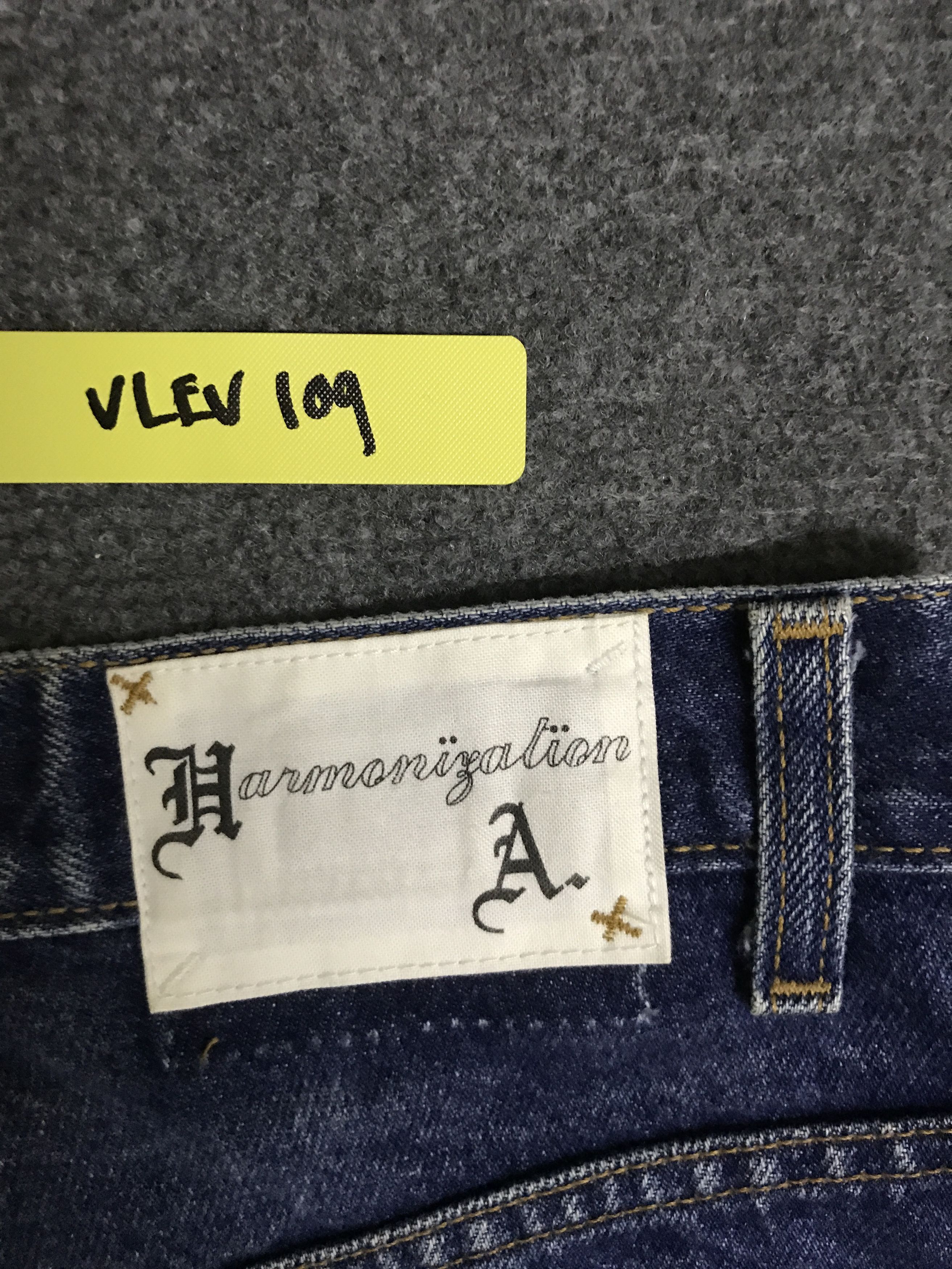Japanese Brand VLEV109 Vintage Levis X abx Reconstruct Bootcut Jeans Size US 31 - 15 Thumbnail