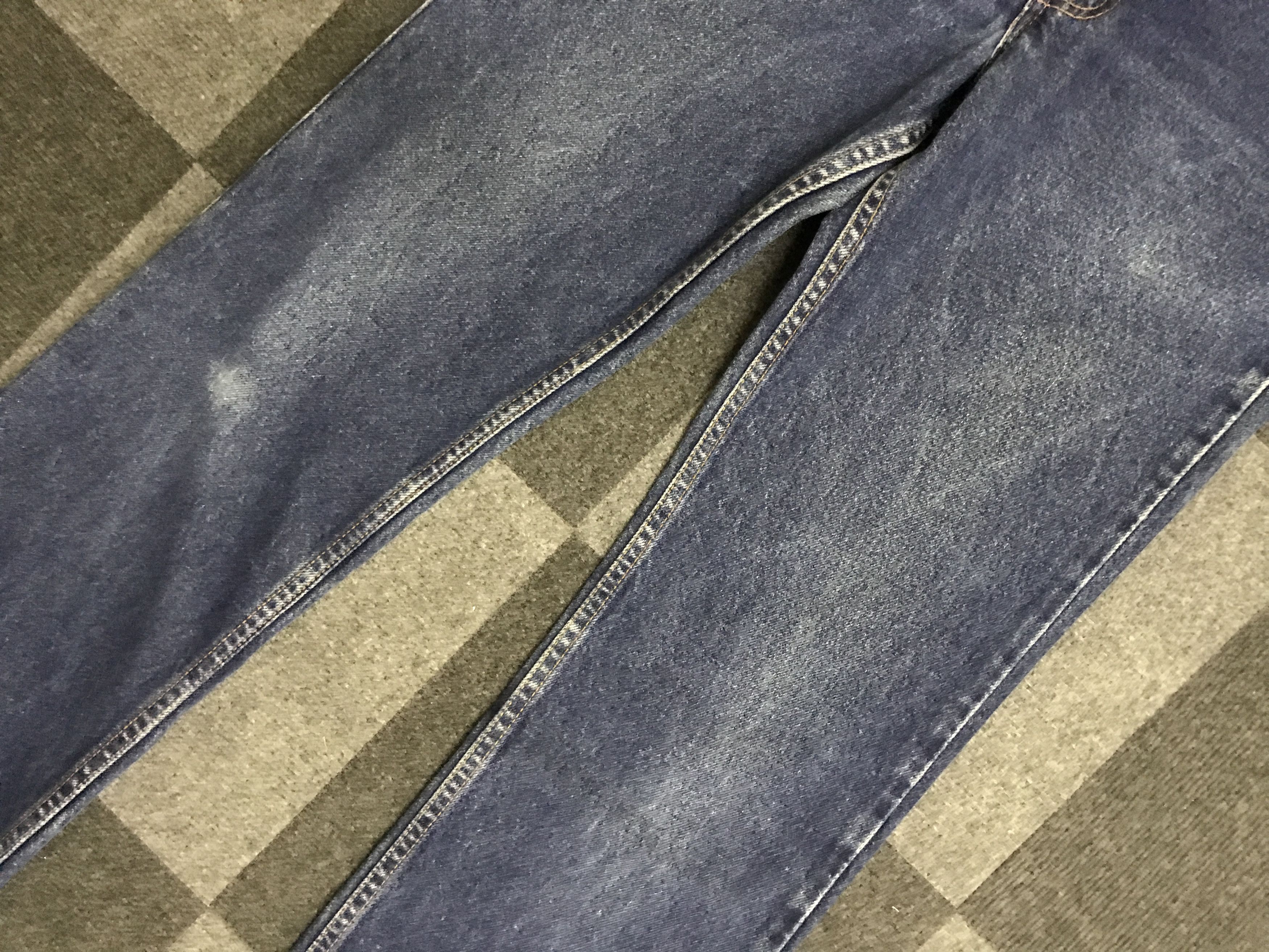Japanese Brand VLEV109 Vintage Levis X abx Reconstruct Bootcut Jeans Size US 31 - 3 Thumbnail