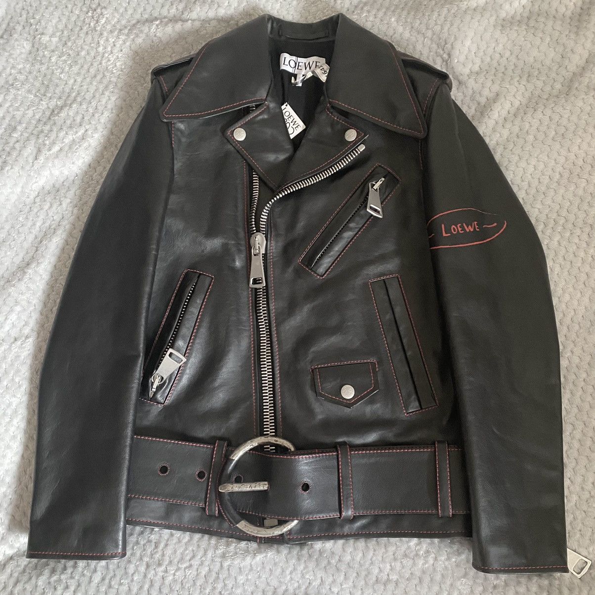 Loewe Loewe William De Morgan Leather Jacket Size US M / EU 48-50 / 2 - 2 Thumbnail