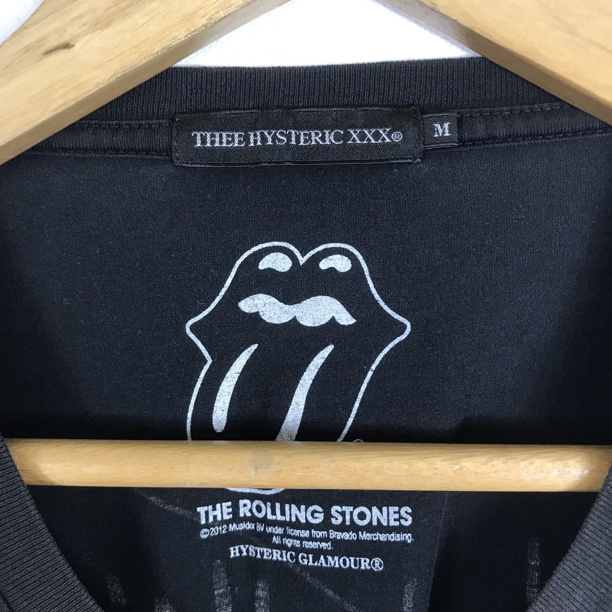 Hysteric Glamour × The Rolling Stones Hysteric Glamour XXX The Rolling Stones Faded T-Shirt Size US M / EU 48-50 / 2 - 4 Thumbnail