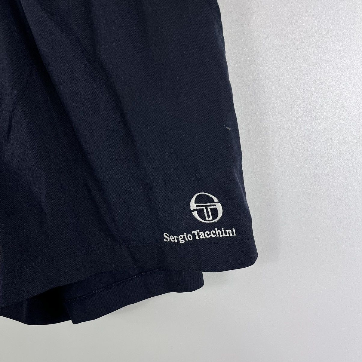 Sergio Tacchini Vintage Sergio Tacchini Shorts Navy Size L Size US 34 / EU 50 - 4 Thumbnail