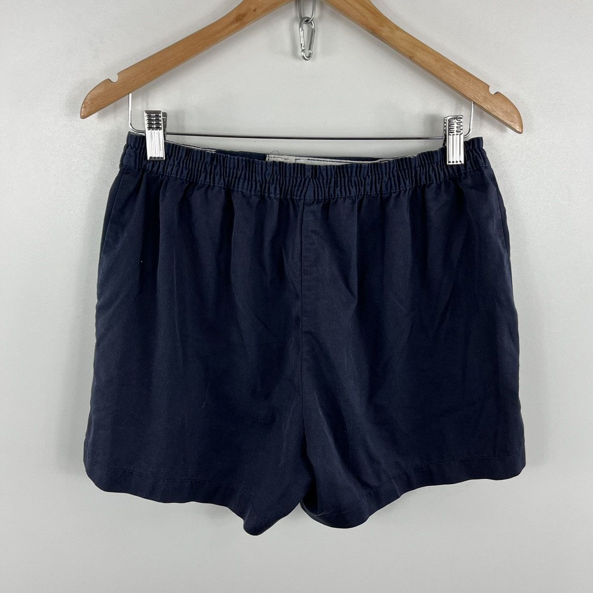 Sergio Tacchini Vintage Sergio Tacchini Shorts Navy Size L Size US 34 / EU 50 - 7 Thumbnail