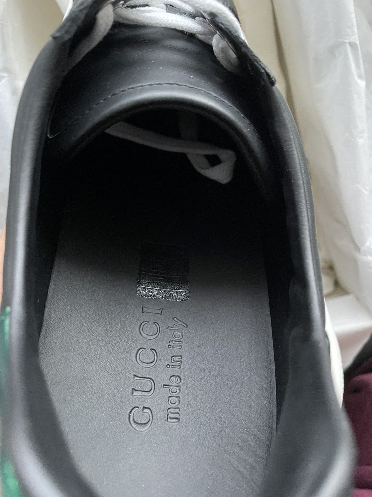 Gucci Super Rare Brand NEW Sold Out King Snake ACE Leather Sneaker Size US 7.5 / EU 40-41 - 12 Thumbnail