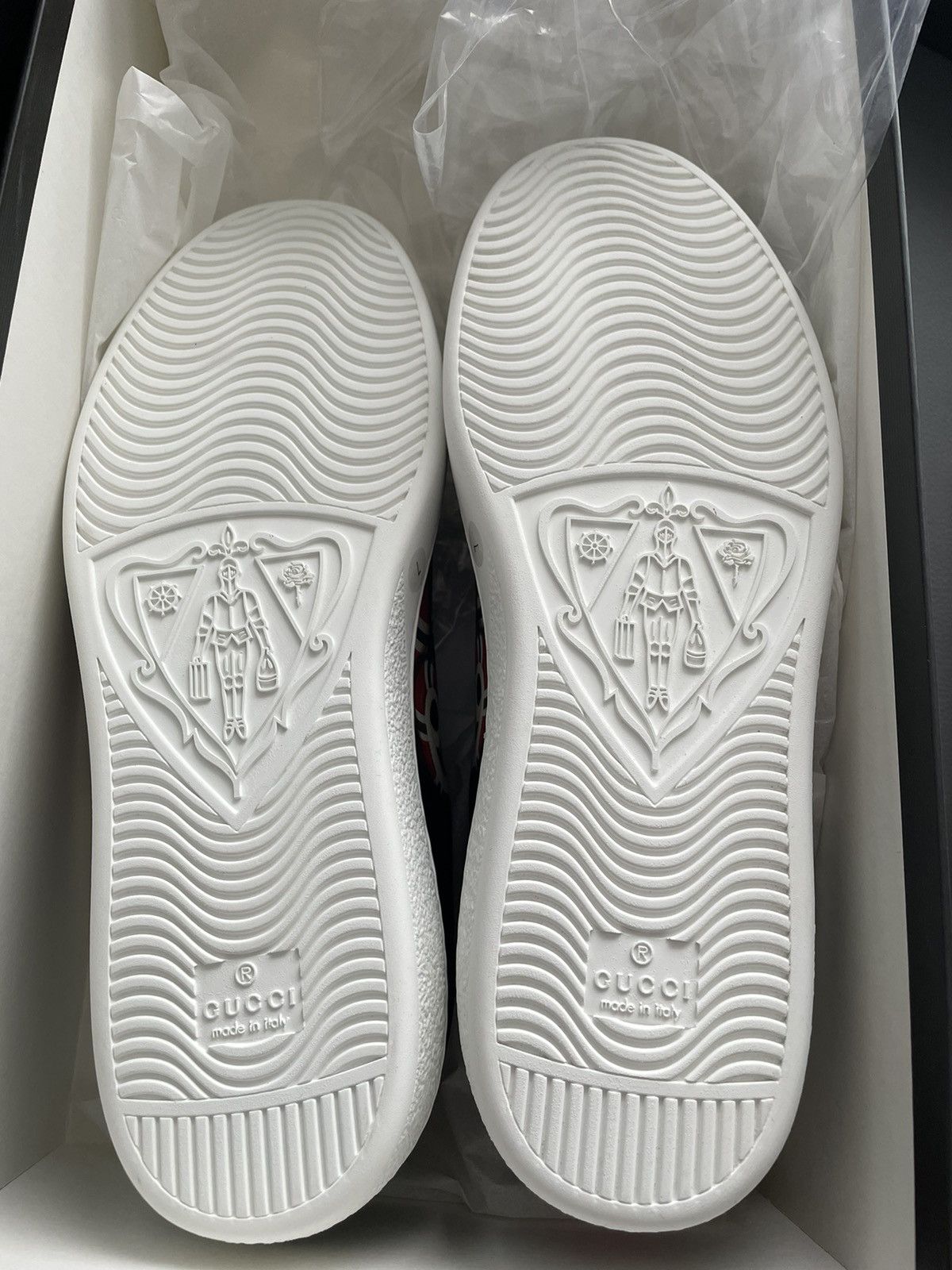 Gucci Super Rare Brand NEW Sold Out King Snake ACE Leather Sneaker Size US 7.5 / EU 40-41 - 8 Thumbnail