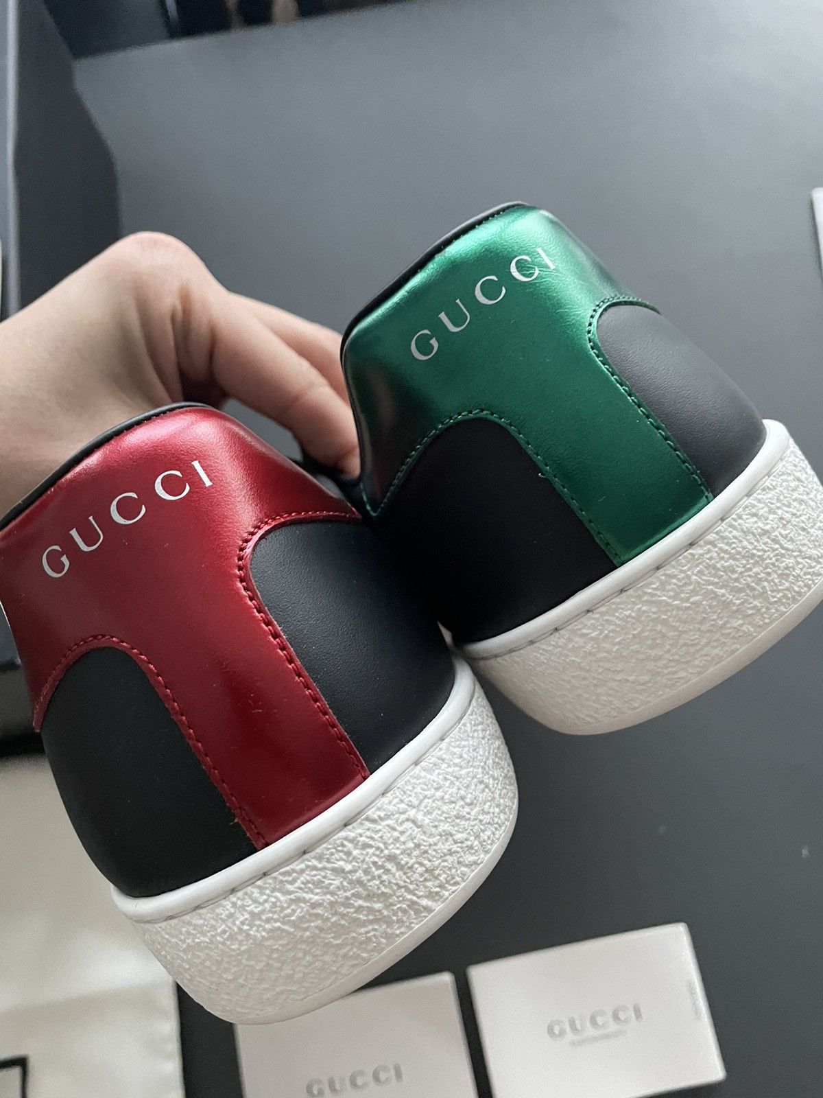 Gucci Super Rare Brand NEW Sold Out King Snake ACE Leather Sneaker Size US 7.5 / EU 40-41 - 6 Thumbnail