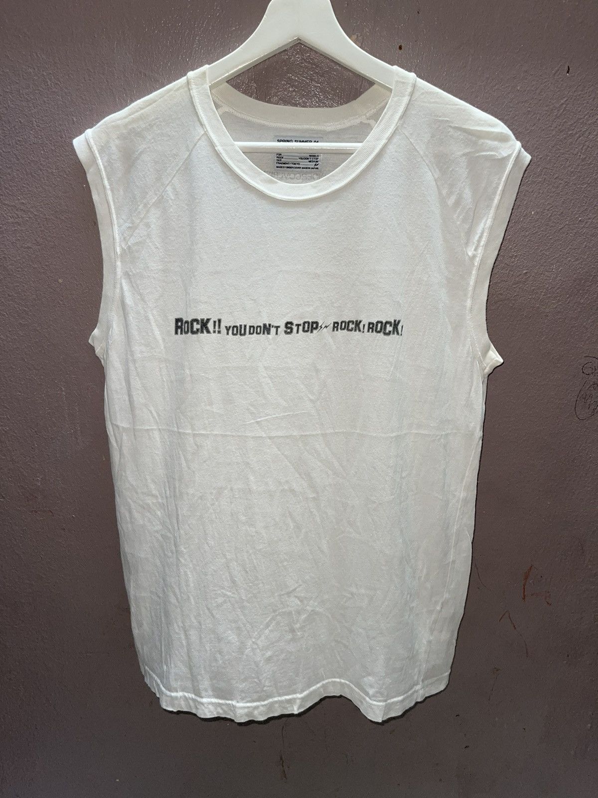 Undercover UNDERCOVERISM SLEEVELESS ROCK!!YOU DON'T STOP