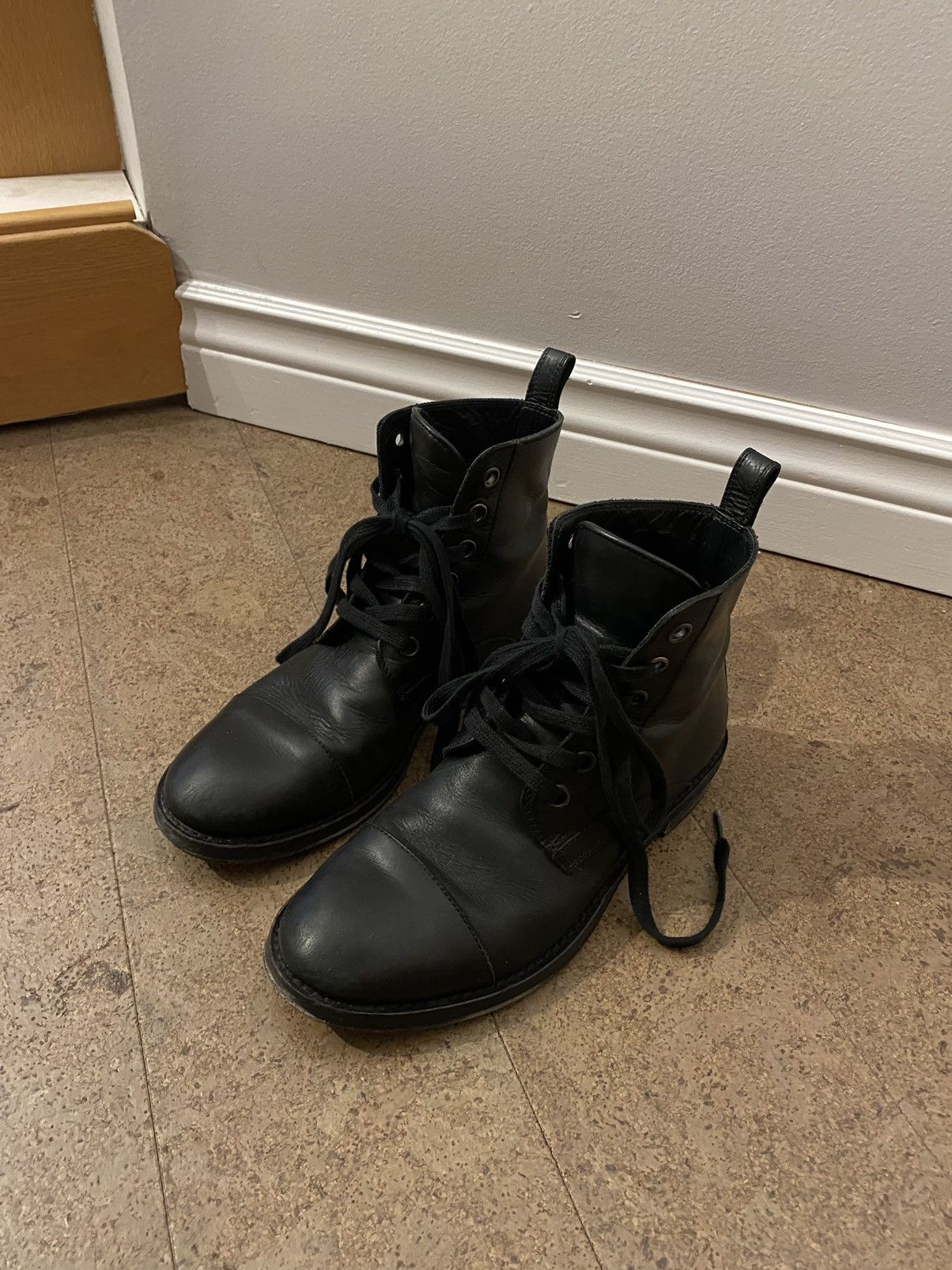 Ann Demeulemeester Ann Demeulemeester black ankle boots Size US 5 / EU 37 - 1 Thumbnail