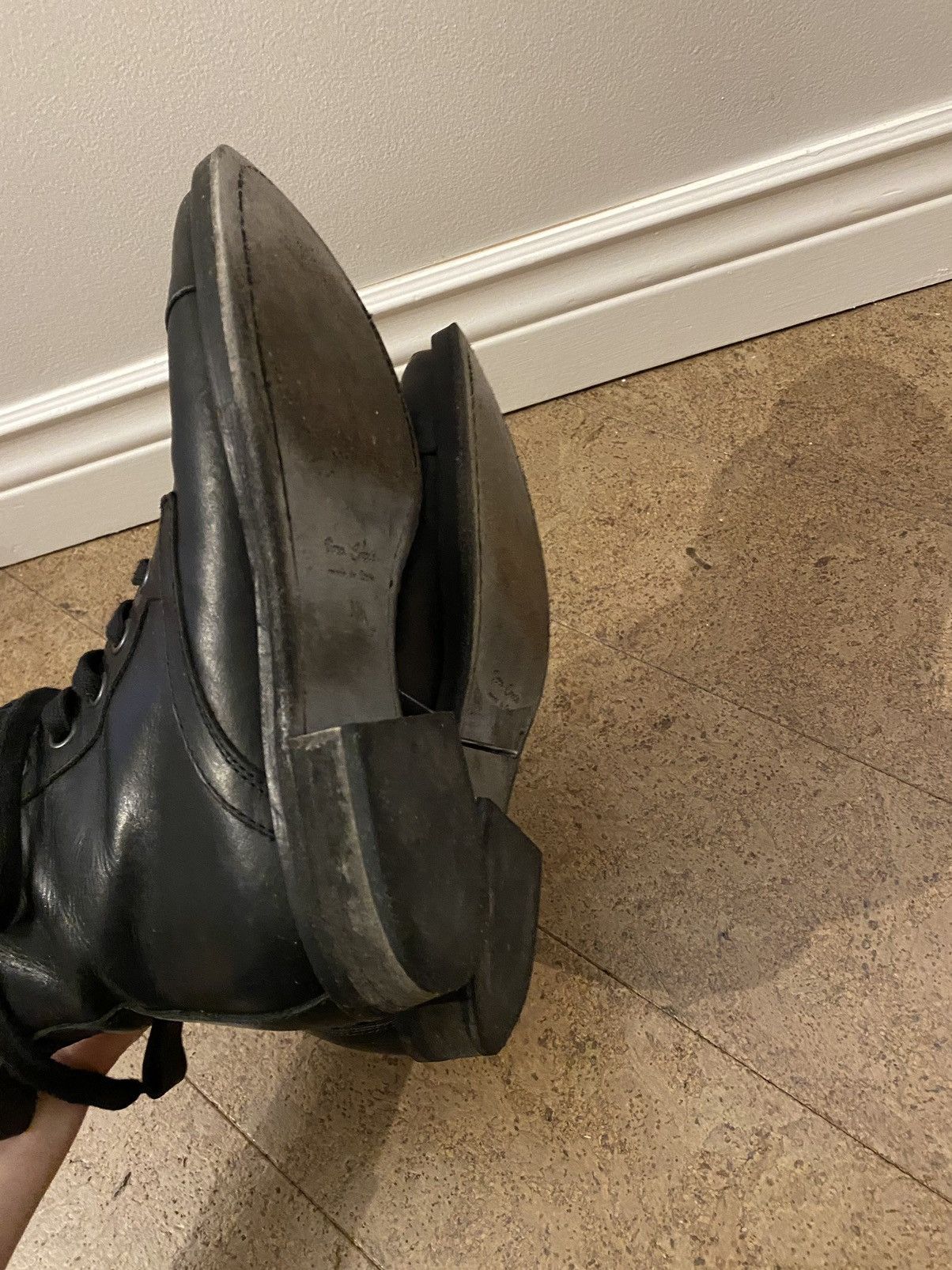 Ann Demeulemeester Ann Demeulemeester black ankle boots Size US 5 / EU 37 - 4 Thumbnail