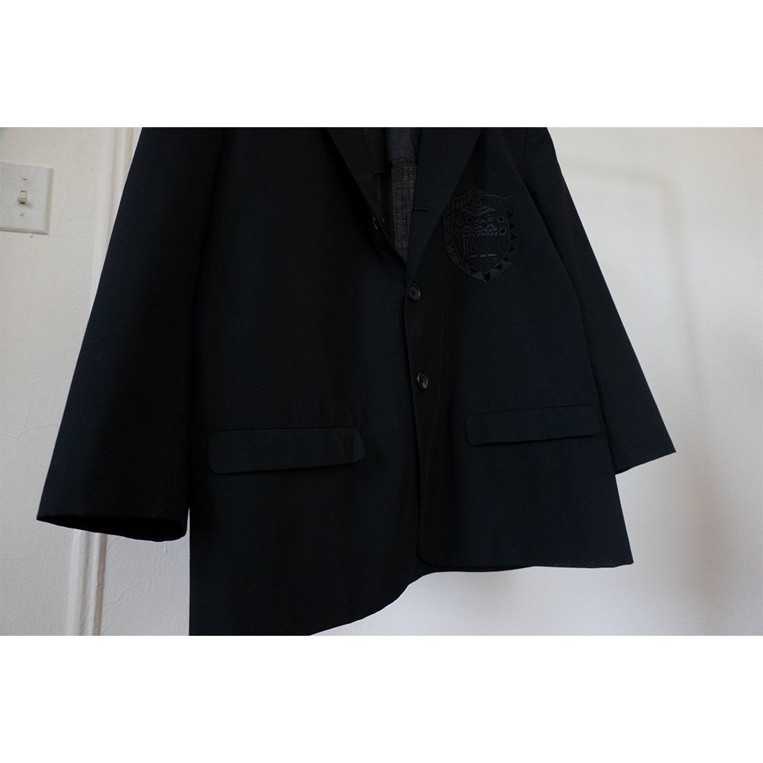 Yohji Yamamoto 80s Pour Homme Insignia Blazer Size US M / EU 48-50 / 2 - 4 Thumbnail