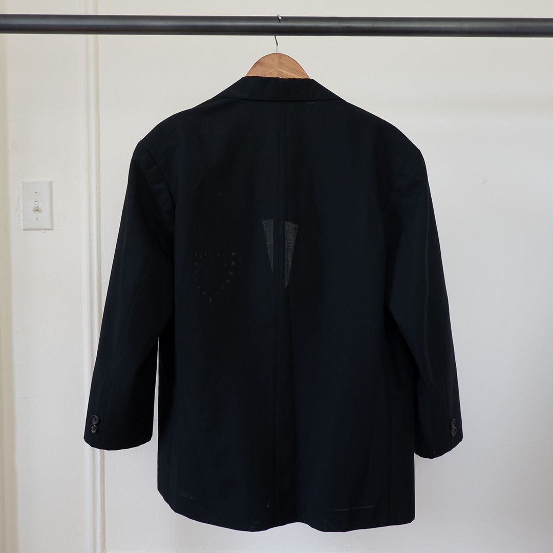 Yohji Yamamoto 80s Pour Homme Insignia Blazer Size US M / EU 48-50 / 2 - 2 Thumbnail