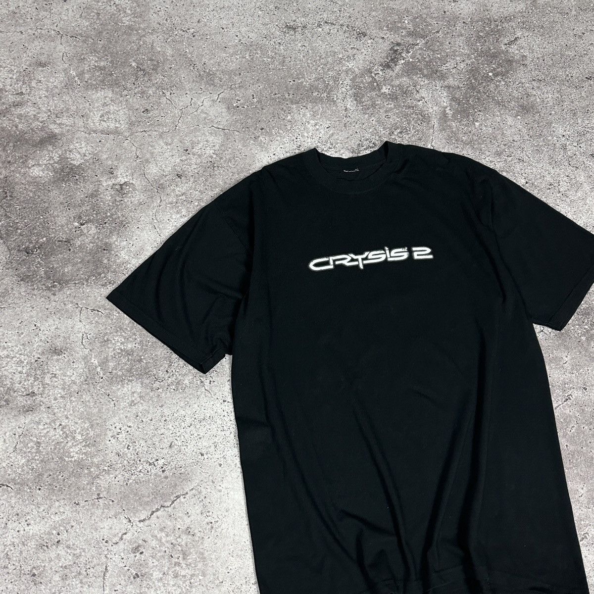 The Game Vintage Crysis 2 Game promo tee rare EA Crytek Nvidia Grail Size US XL / EU 56 / 4 - 6 Thumbnail