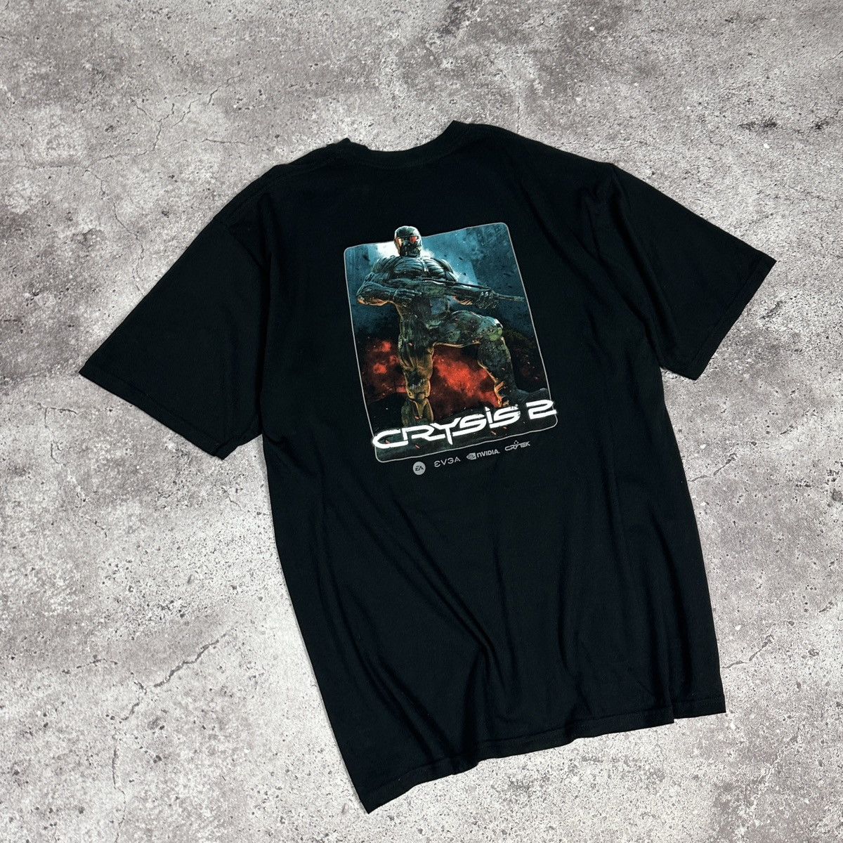 The Game Vintage Crysis 2 Game promo tee rare EA Crytek Nvidia Grail Size US XL / EU 56 / 4 - 5 Thumbnail