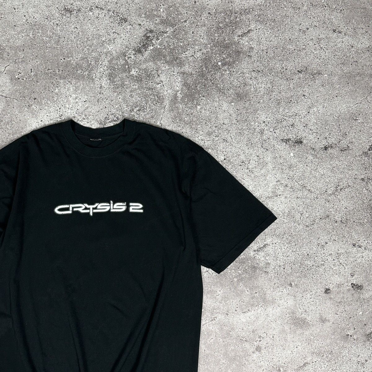 The Game Vintage Crysis 2 Game promo tee rare EA Crytek Nvidia Grail Size US XL / EU 56 / 4 - 4 Thumbnail