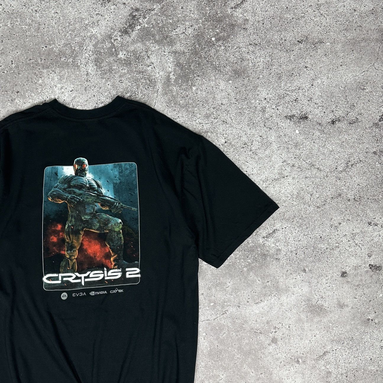 The Game Vintage Crysis 2 Game promo tee rare EA Crytek Nvidia Grail Size US XL / EU 56 / 4 - 3 Thumbnail