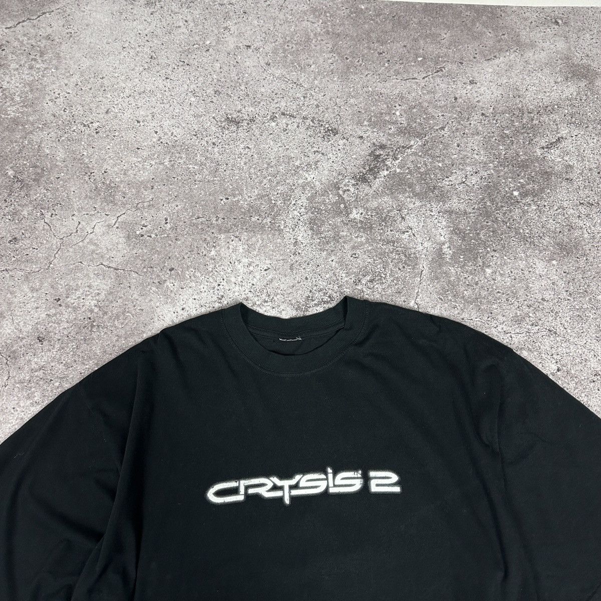 The Game Vintage Crysis 2 Game promo tee rare EA Crytek Nvidia Grail Size US XL / EU 56 / 4 - 8 Thumbnail