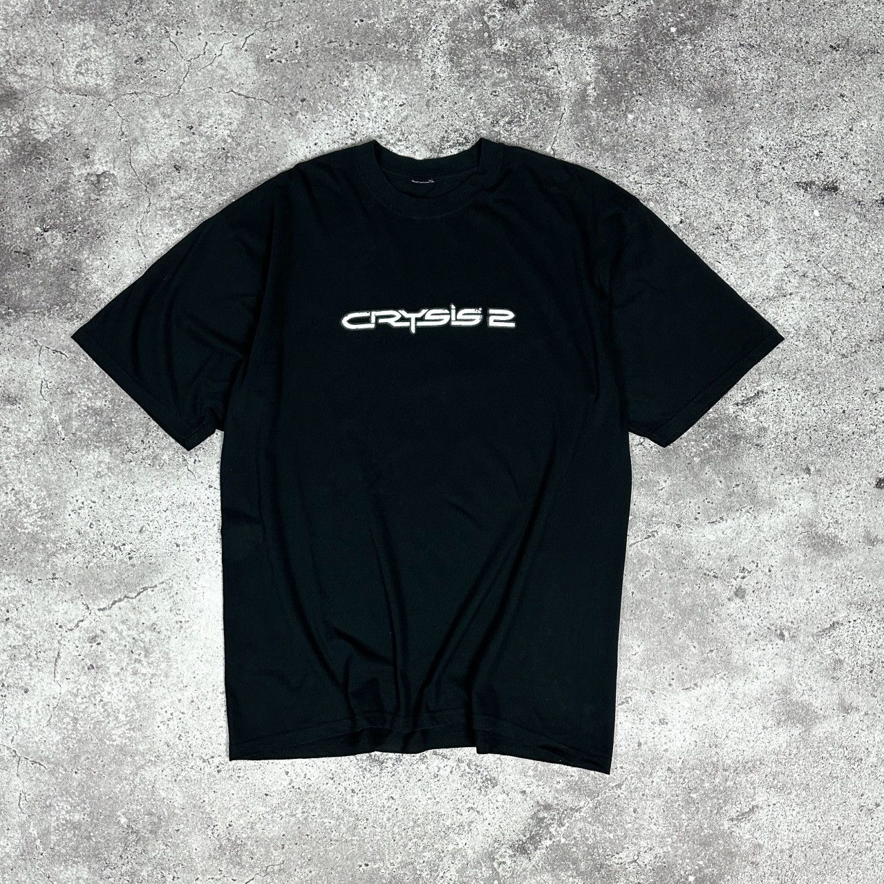 The Game Vintage Crysis 2 Game promo tee rare EA Crytek Nvidia Grail Size US XL / EU 56 / 4 - 2 Thumbnail