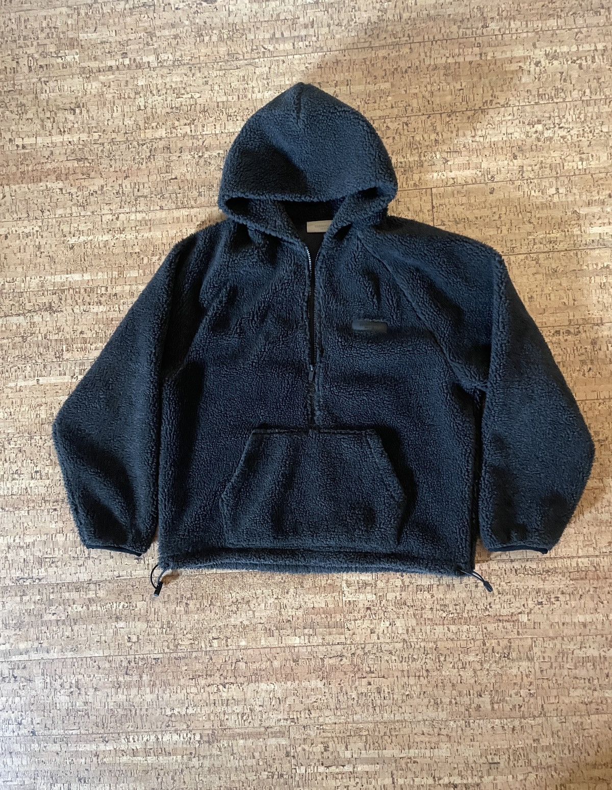 Pacsun Fear of God 3/4 Zip Fleece Hoodie | Grailed