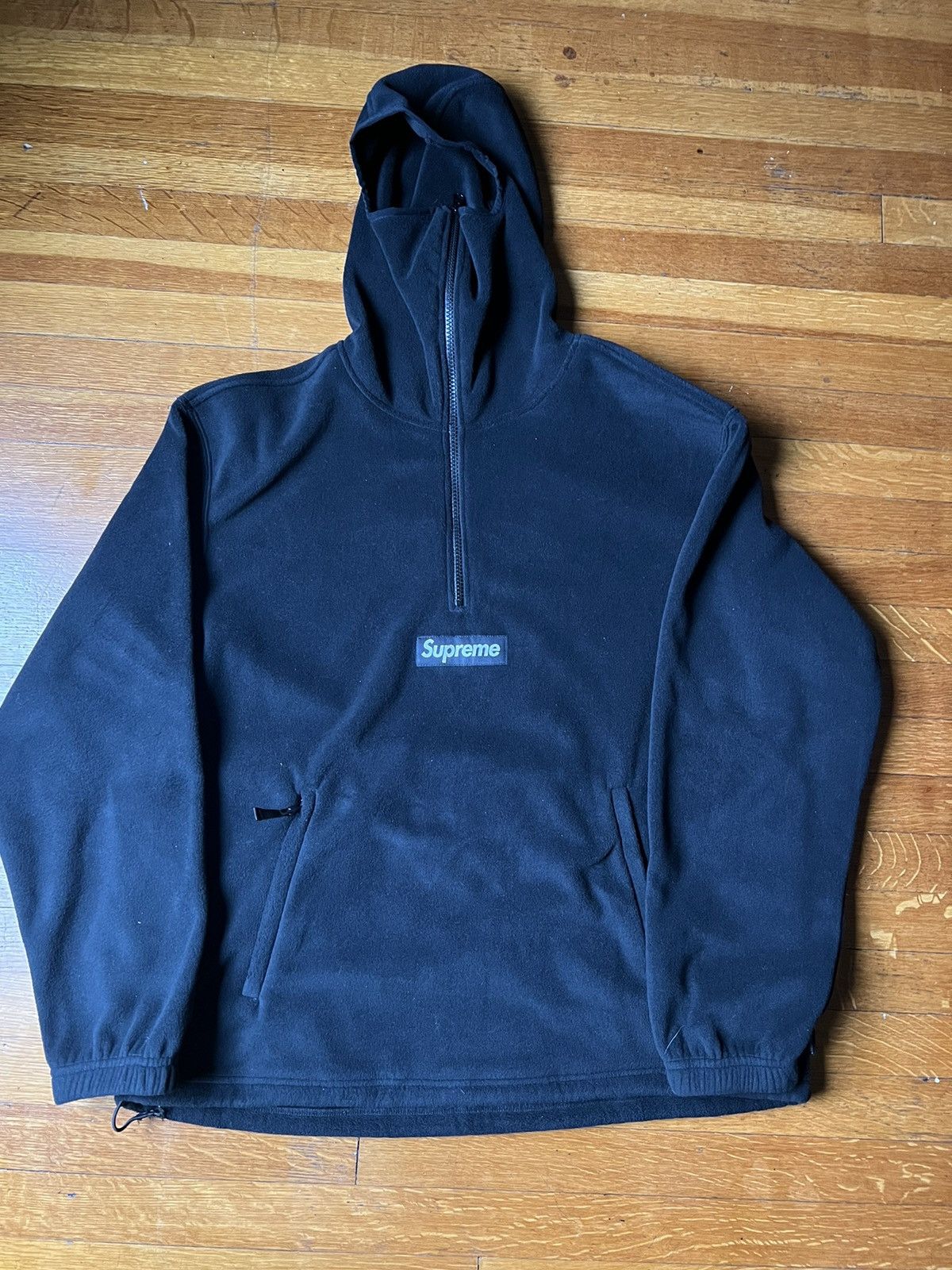 Supreme Supreme polartec face mask half zip pullover | Grailed