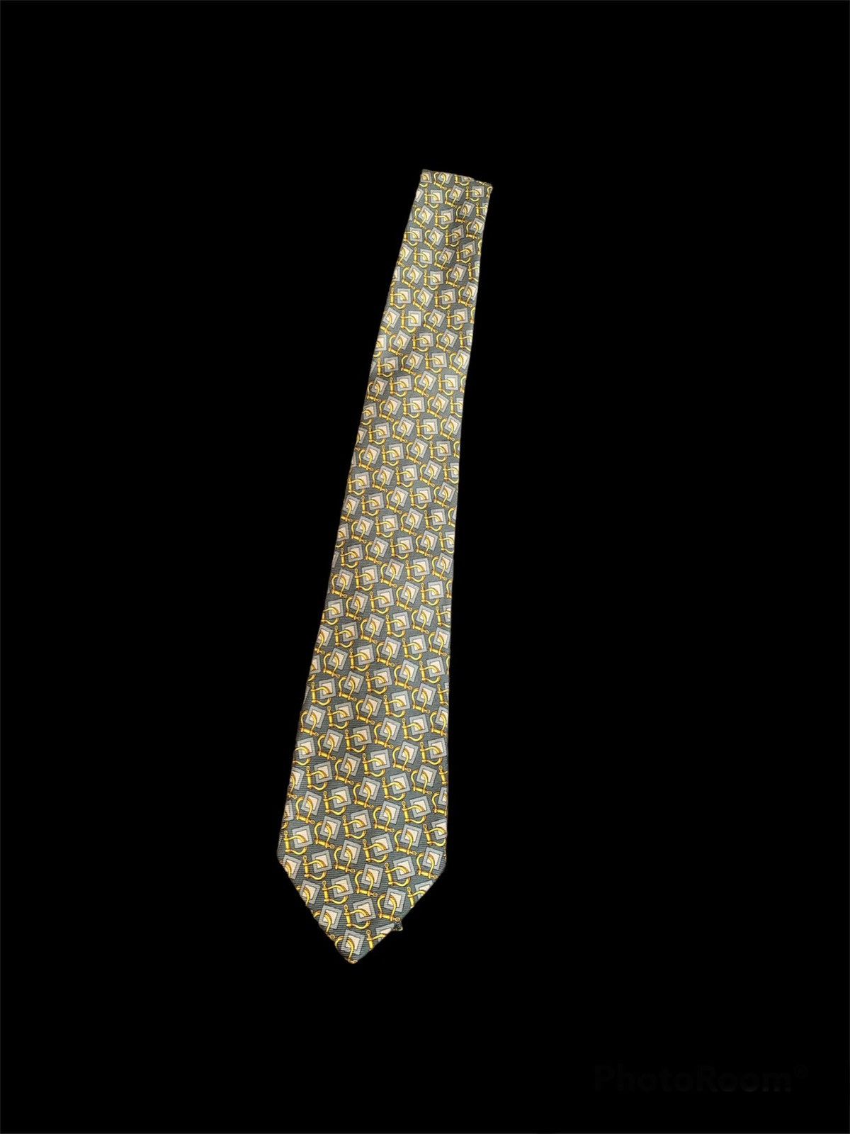 Celine Celine Silk Neck Tie Size ONE SIZE - 1 Thumbnail