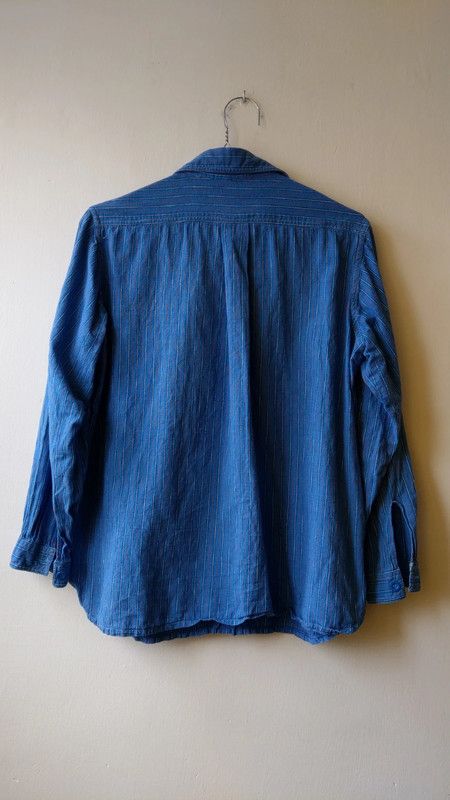Vintage Archival H&M Shirt 90s Vintage Button Up Sky Blue Size S / US 4 / IT 40 - 7 Thumbnail