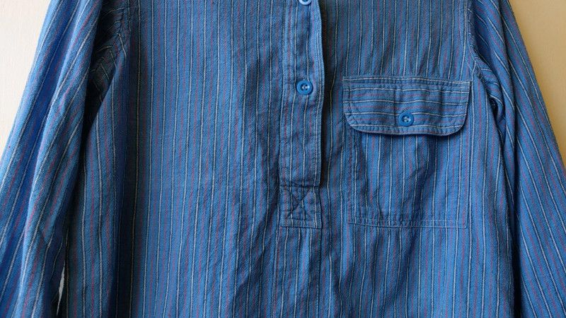 Vintage Archival H&M Shirt 90s Vintage Button Up Sky Blue Size S / US 4 / IT 40 - 3 Thumbnail