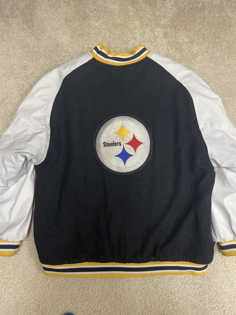 NFL × Vintage Vintage Pittsburgh Steelers Varsity jacket Size S Size US S / EU 44-46 / 1 - 4 Thumbnail