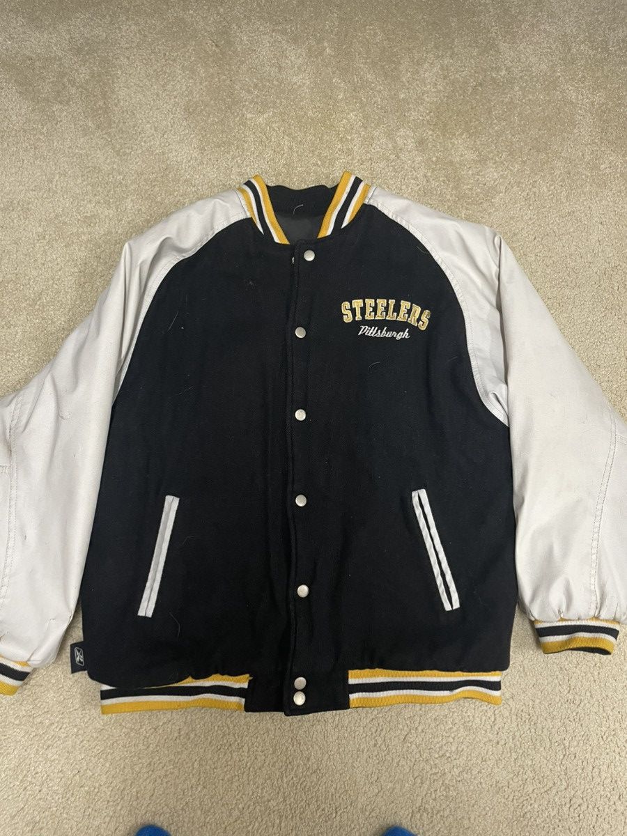 NFL × Vintage Vintage Pittsburgh Steelers Varsity jacket Size S Size US S / EU 44-46 / 1 - 1 Thumbnail