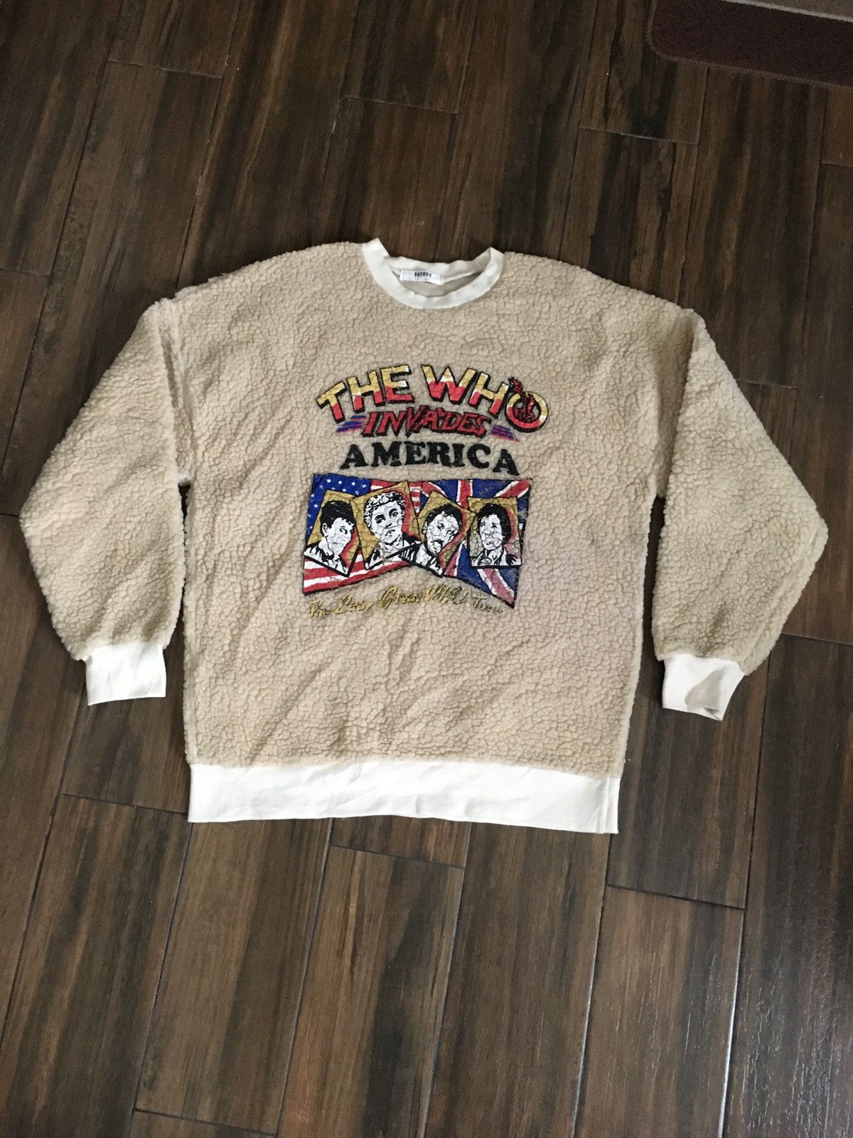 Band Tees THE WHO BAND PRINTED FLEECE SWEATSHIRT Size US S / EU 44-46 / 1 - 1 Thumbnail