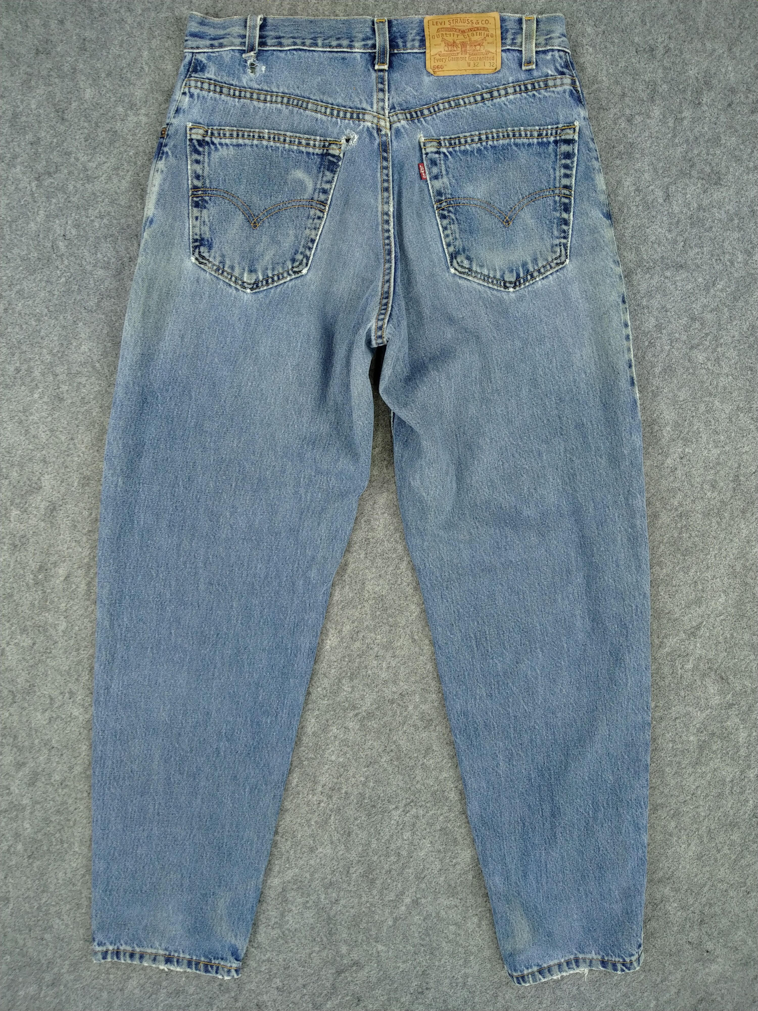 Levi's Blue Vintage Levi's 560 USA Jeans 32x32 Denim -JN897 Size US 32 / EU 48 - 2 Thumbnail