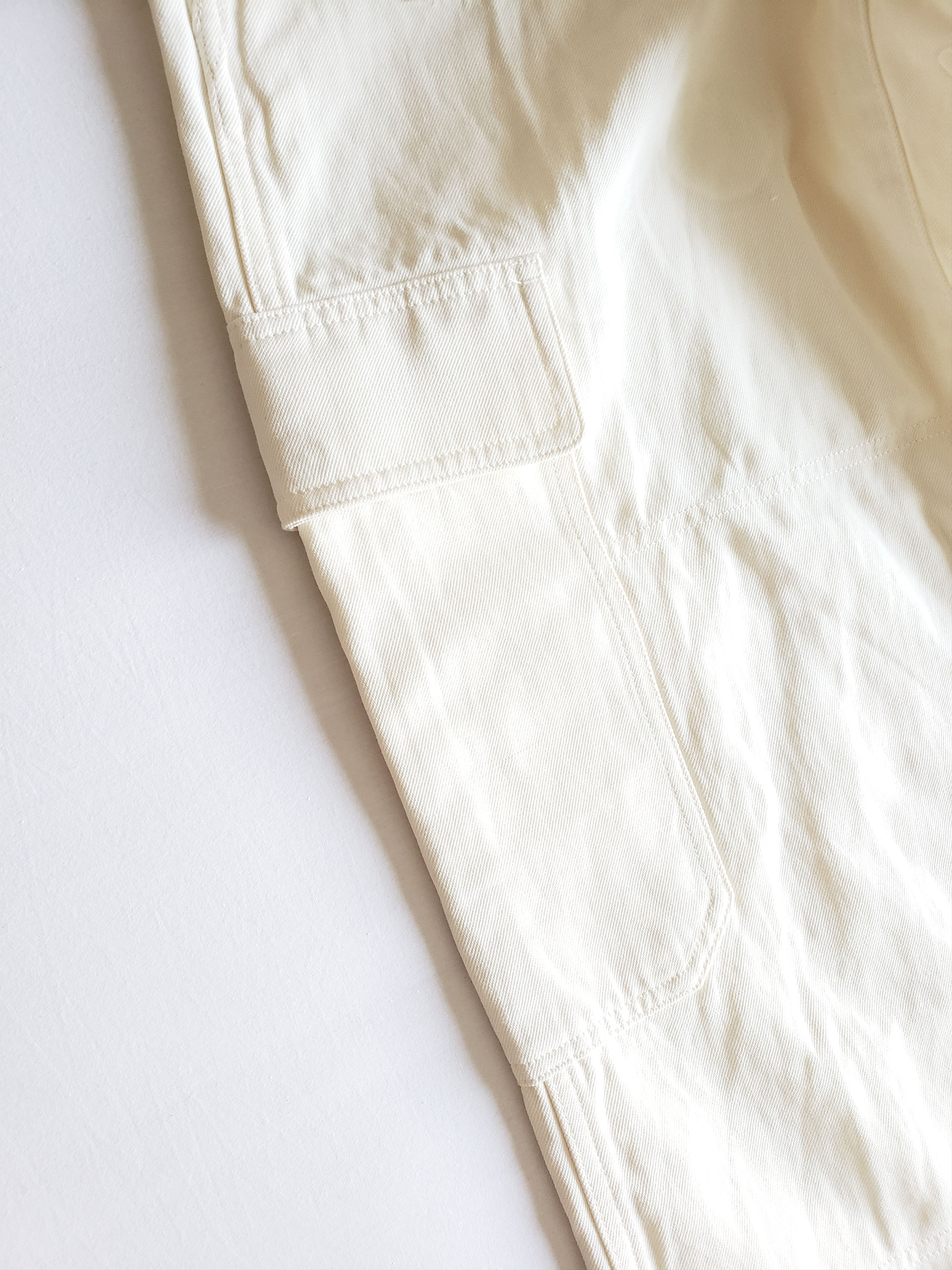 Helmut Lang Off White Cargo Pants Size US 32 / EU 48 - 5 Thumbnail